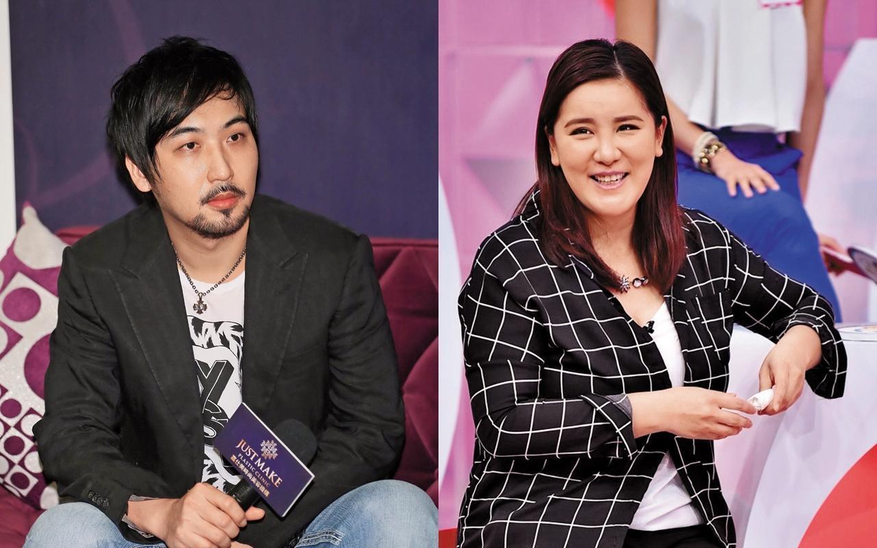 小禎（右）最受關注的兩大話題就是體重與老公李進良，小禎因罹患「多囊性卵巢症候群」，半年內就暴肥20多公斤。（左：東方IC；右：TVBS提供）