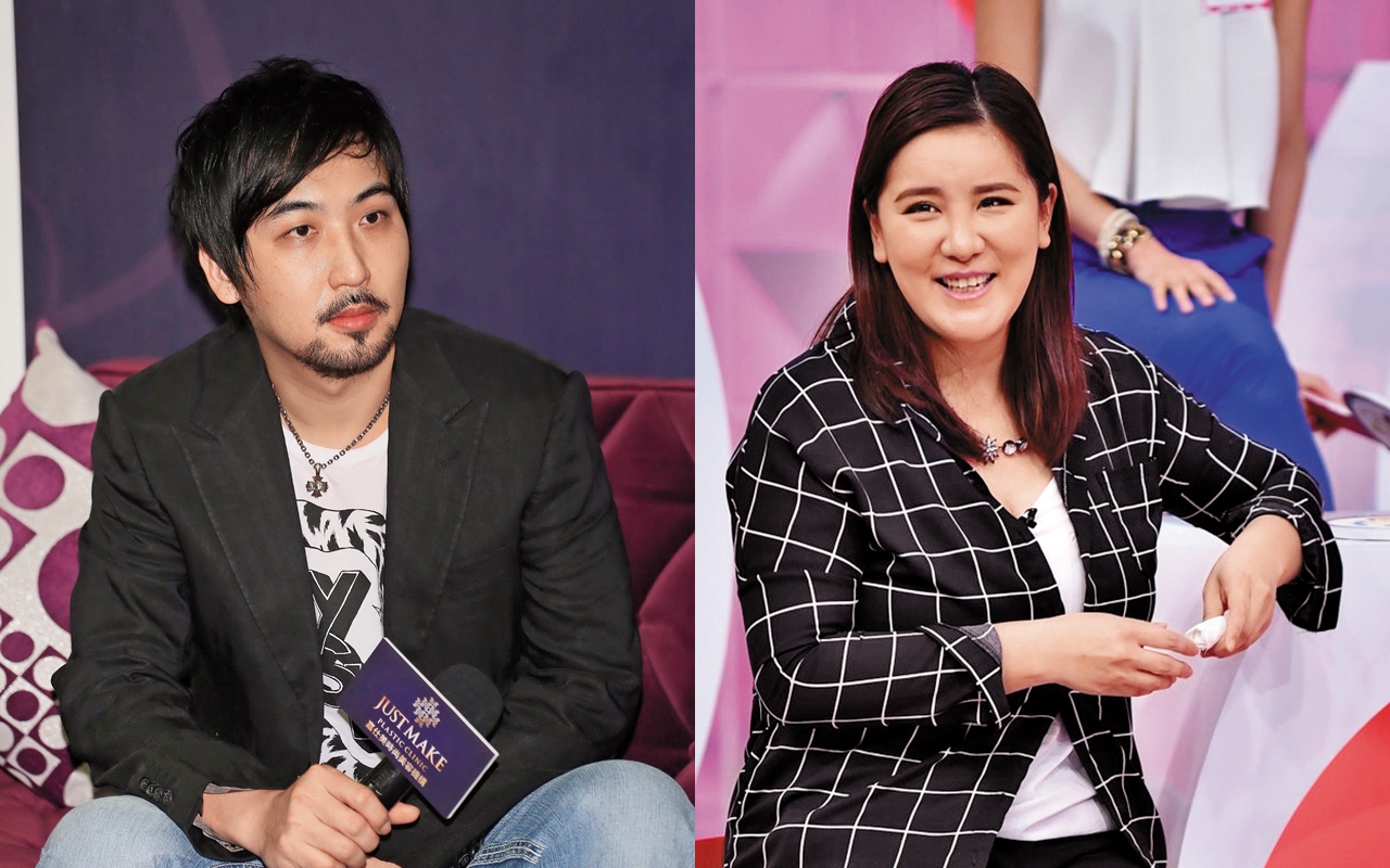 李進良與小禎結婚11年，夫妻關係一直備受關注，小禎因罹患「多囊性卵巢症候群」，半年內就暴肥20多公斤。（左：東方IC；右：TVBS提供）