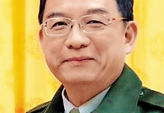 甫上任的國安局特勤中心副指揮官周廣齊，對特勤人員頻頻出包很感冒。（憲兵指揮部提供）