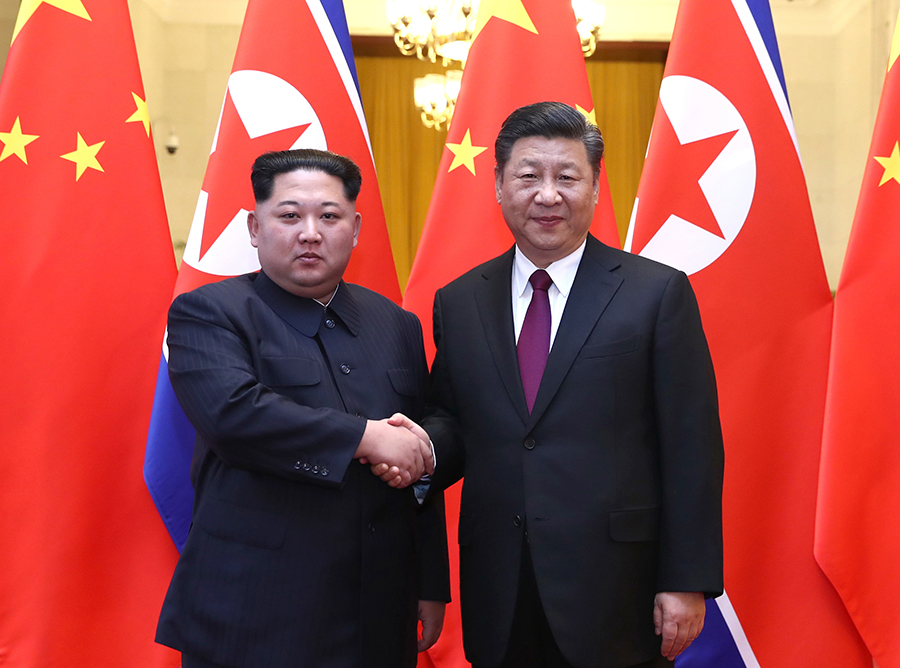 新華社證實，習近平邀請金正恩於3月25日至28日在中國進行非正式訪問。 （翻攝自新華網）