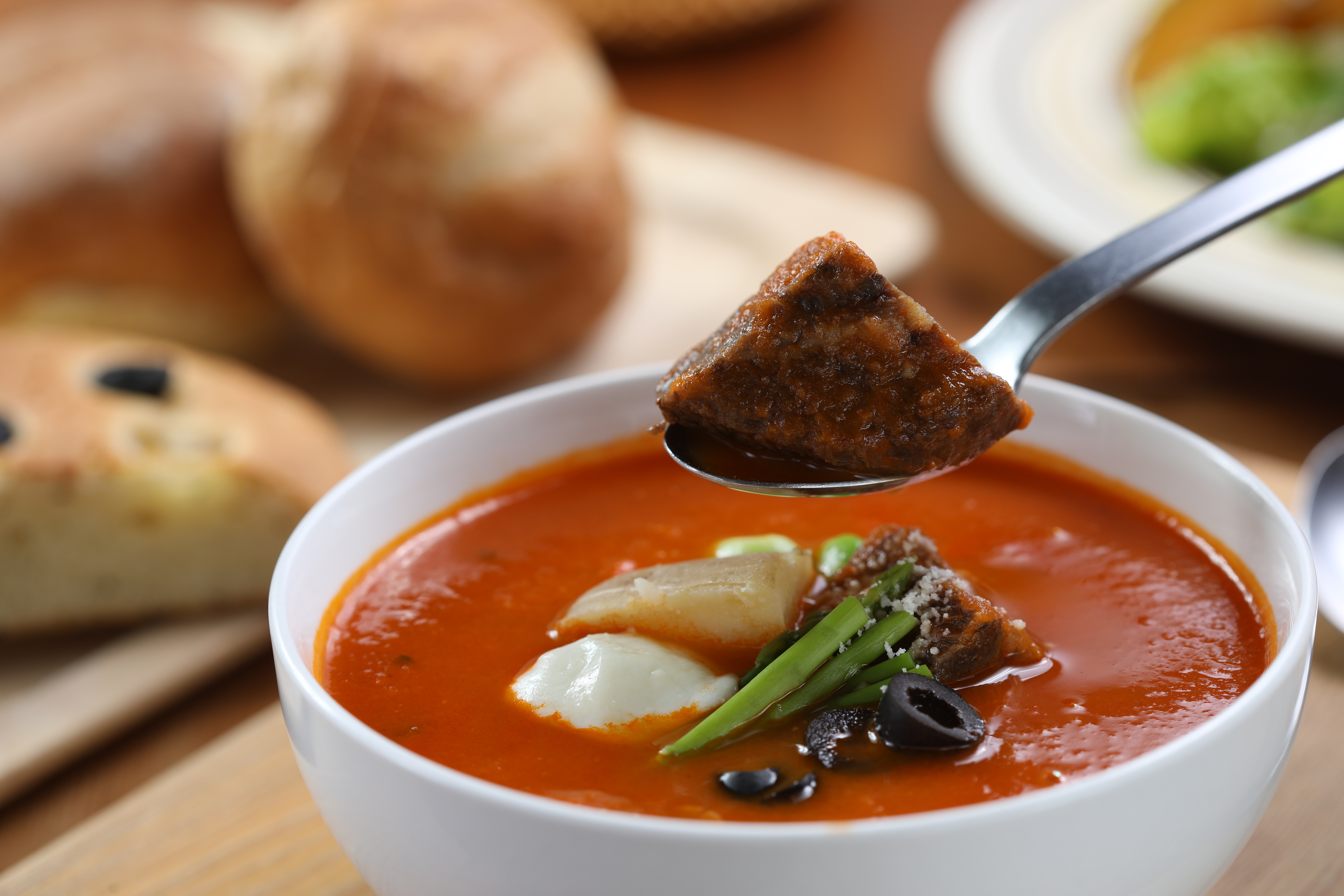 「家・溫度」的新菜單多達36款湯物，每天會隨機供應7種選擇。