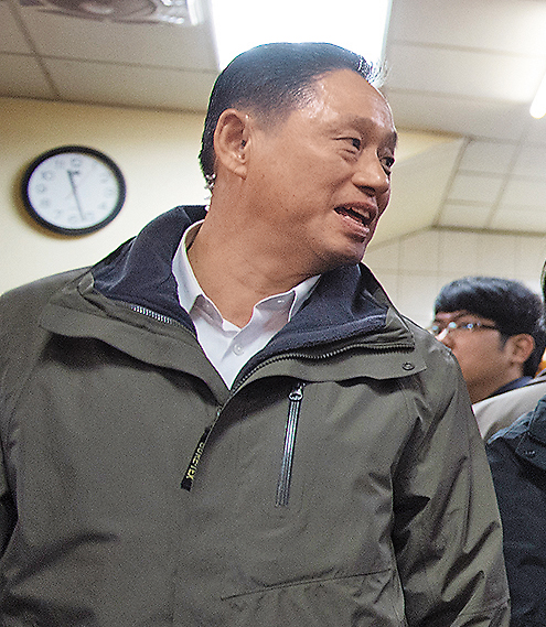 總統府前副侍衛長林文豪傳出為誤擊案扛責，2月已提前退休。（總統府提供）