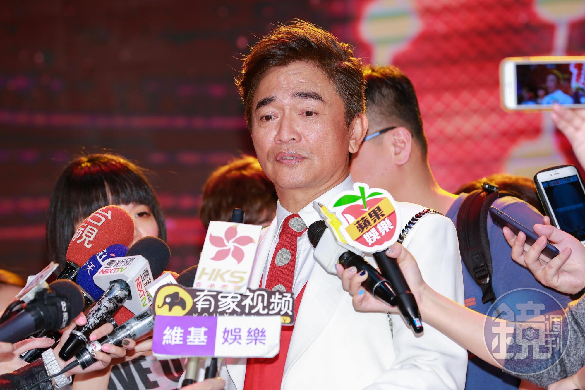 吳宗憲被問起KID與許維恩的舊情，坦言花了半年的時間在開導KID。