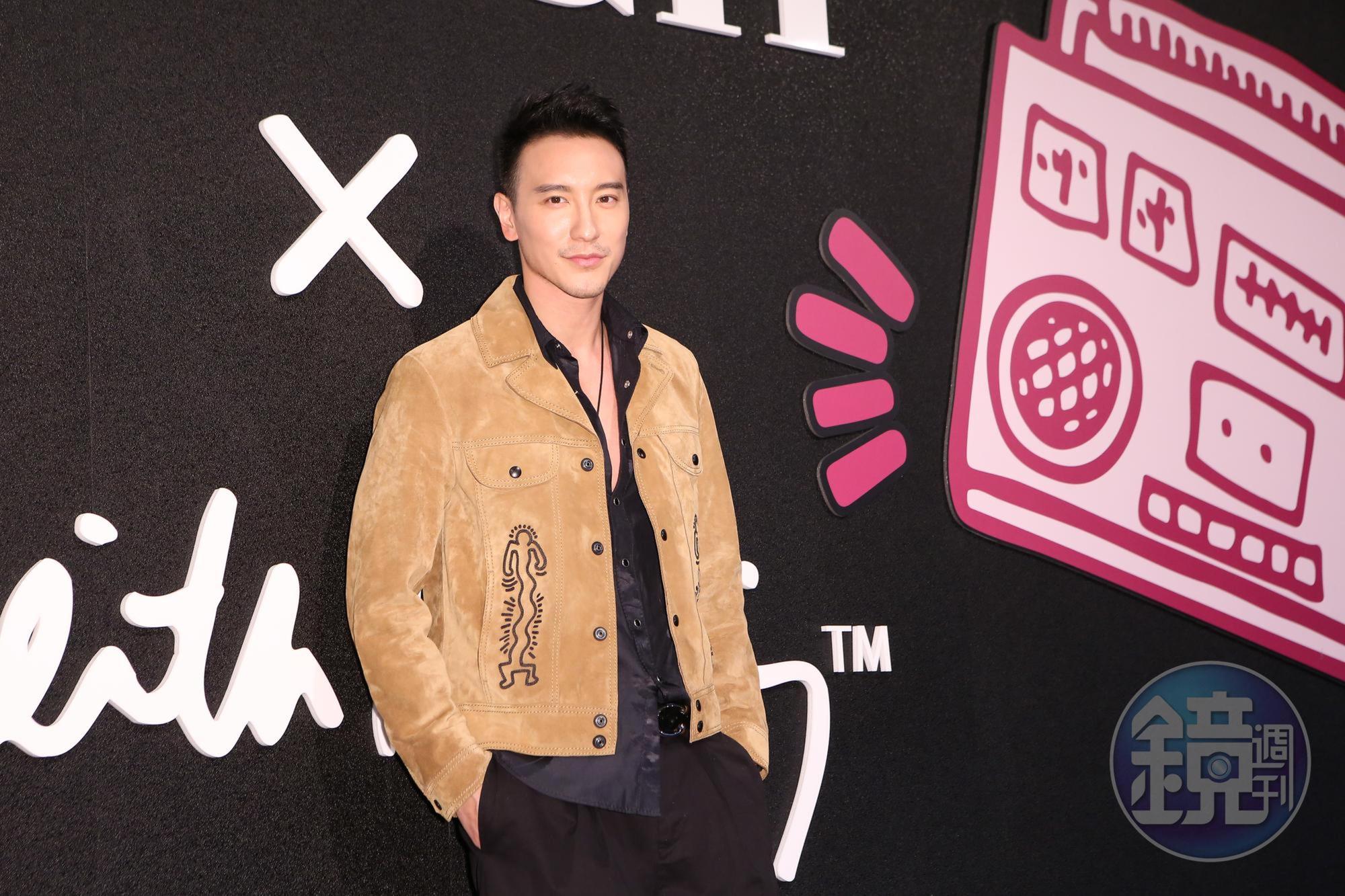 王陽明從小就是街頭塗鴉大師Keith Haring粉絲。
