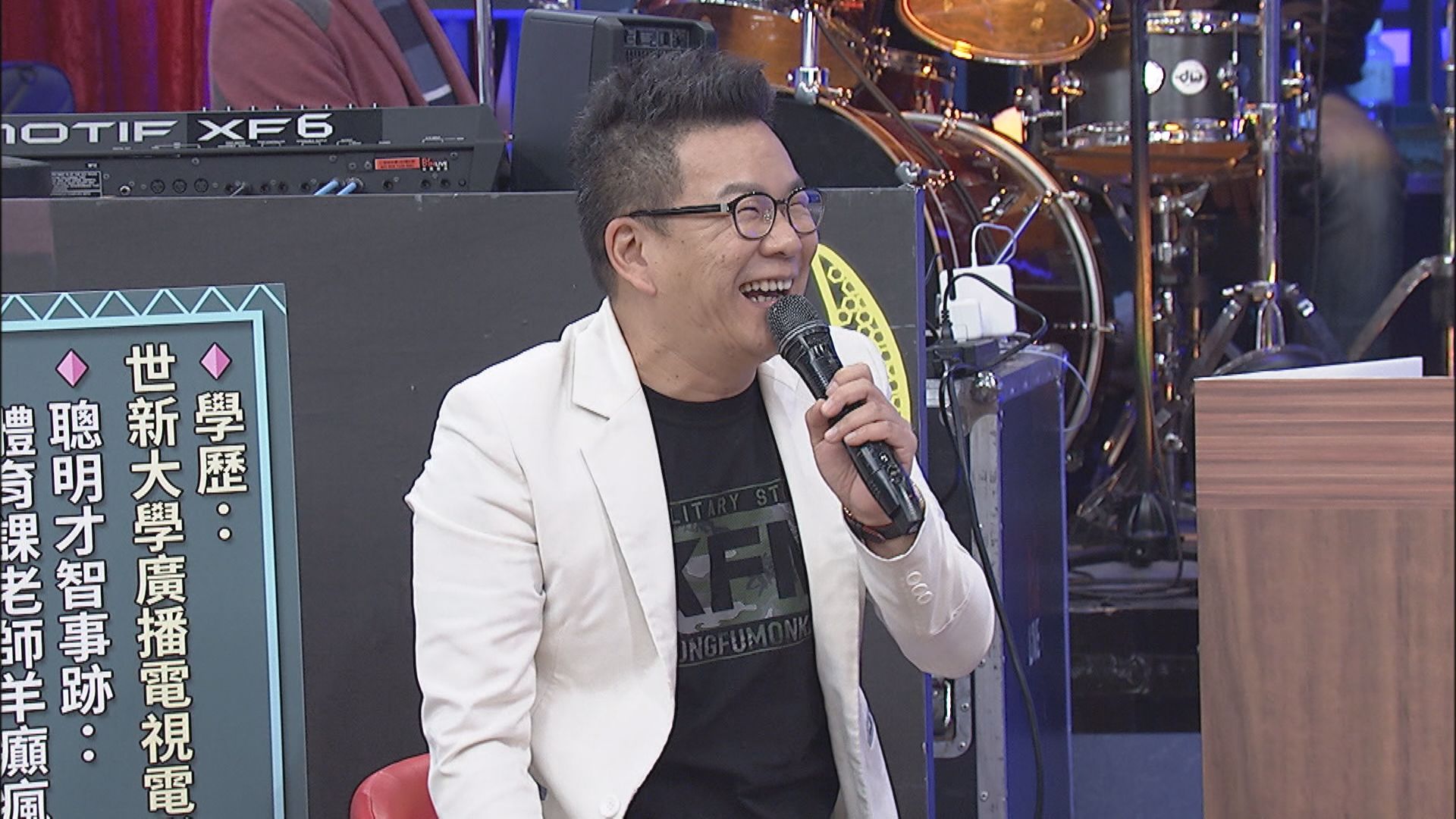 沈玉琳上節目講話經常很浮誇，但也笑果十足。（中天提供）