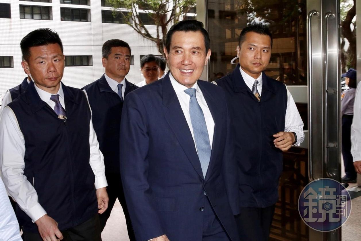 前總統馬英九針對洩密案出庭，強調自己無罪，若憲政有危機，總統卻不能處理，難道要回家睡覺嗎？