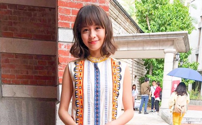 黃姵嘉在客家電視新戲《台北歌手》中，一人分飾四角，是個人新挑戰。（黃姵嘉臉書）