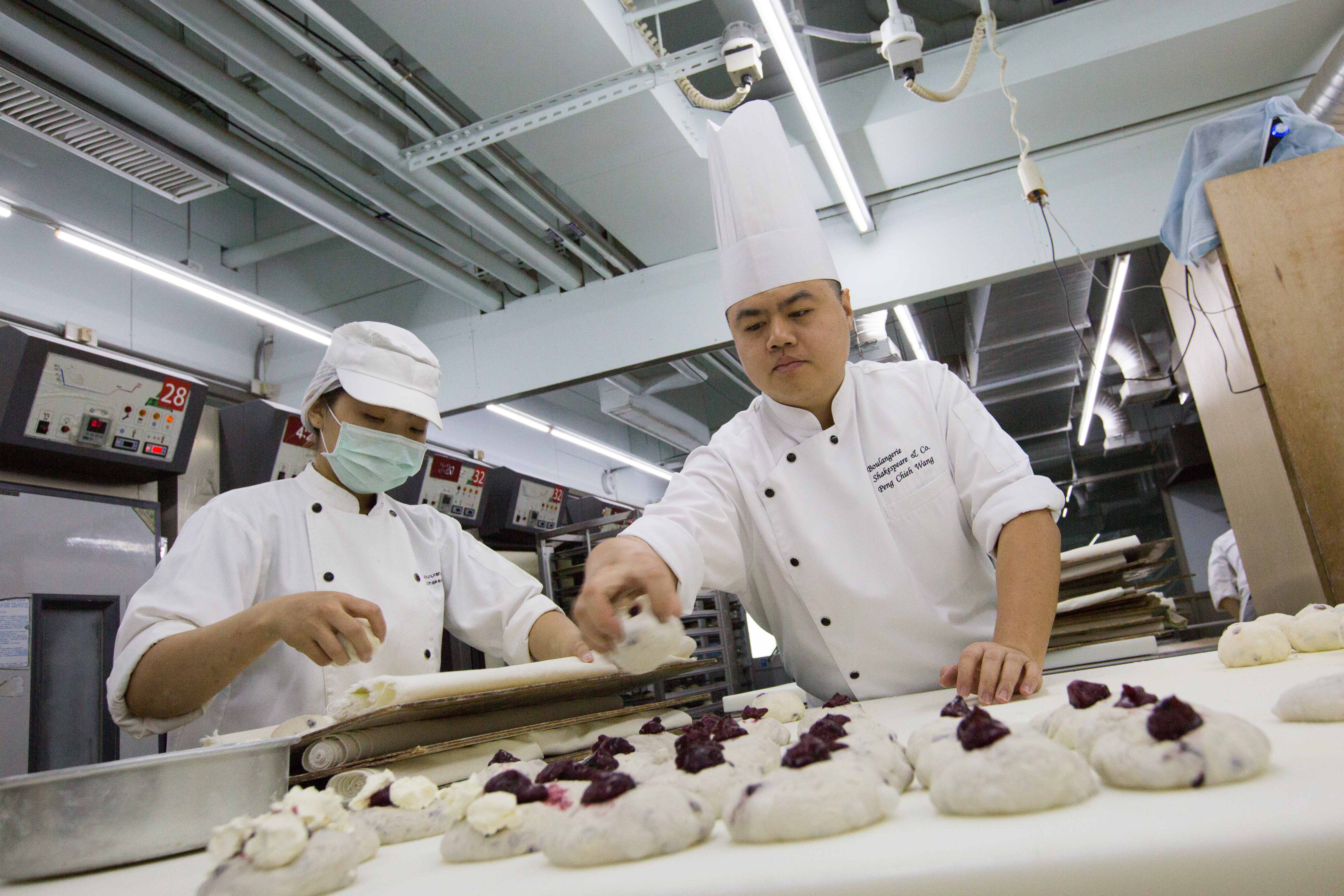 王鵬傑一身優異的烘焙技術，全來自一次次穩紮穩打的鍛鍊，以及超高標準的自我要求。