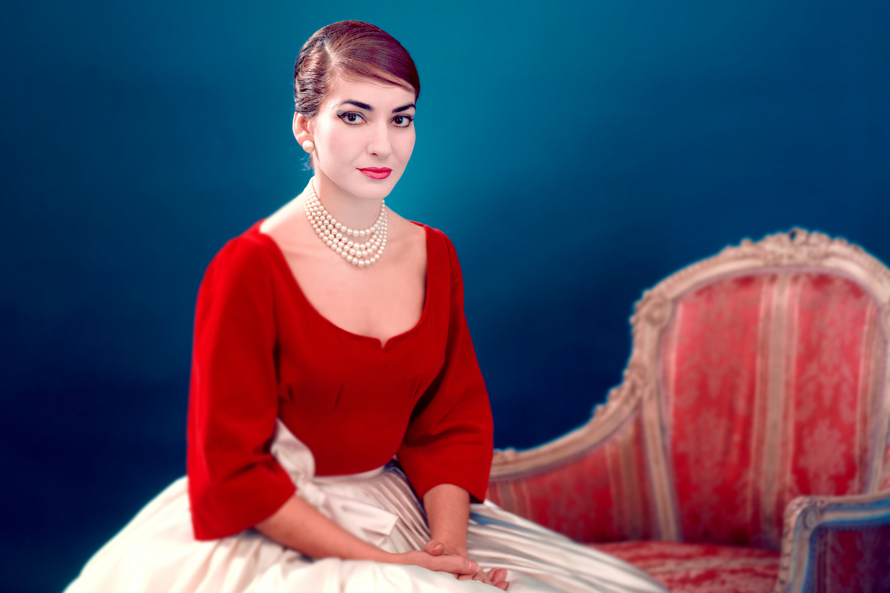 紀錄片《卡拉絲:為愛而聲》裡,讓觀眾一窺她的內心世界。(采昌提供)