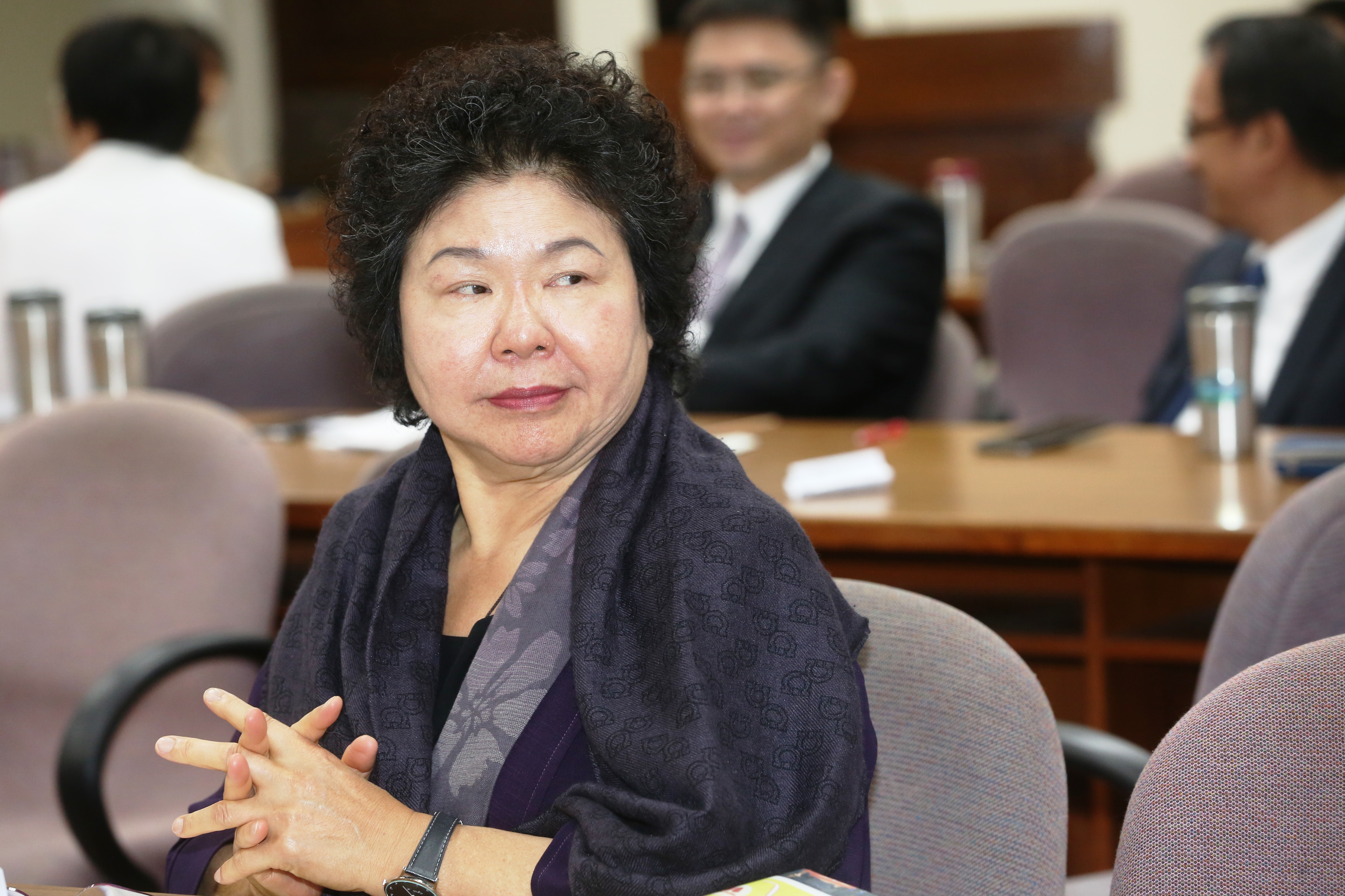 前總統陳水扁爆料，外傳高雄市長陳菊（圖）將接任總統府祕書長，其實1月中旬就有此傳言。