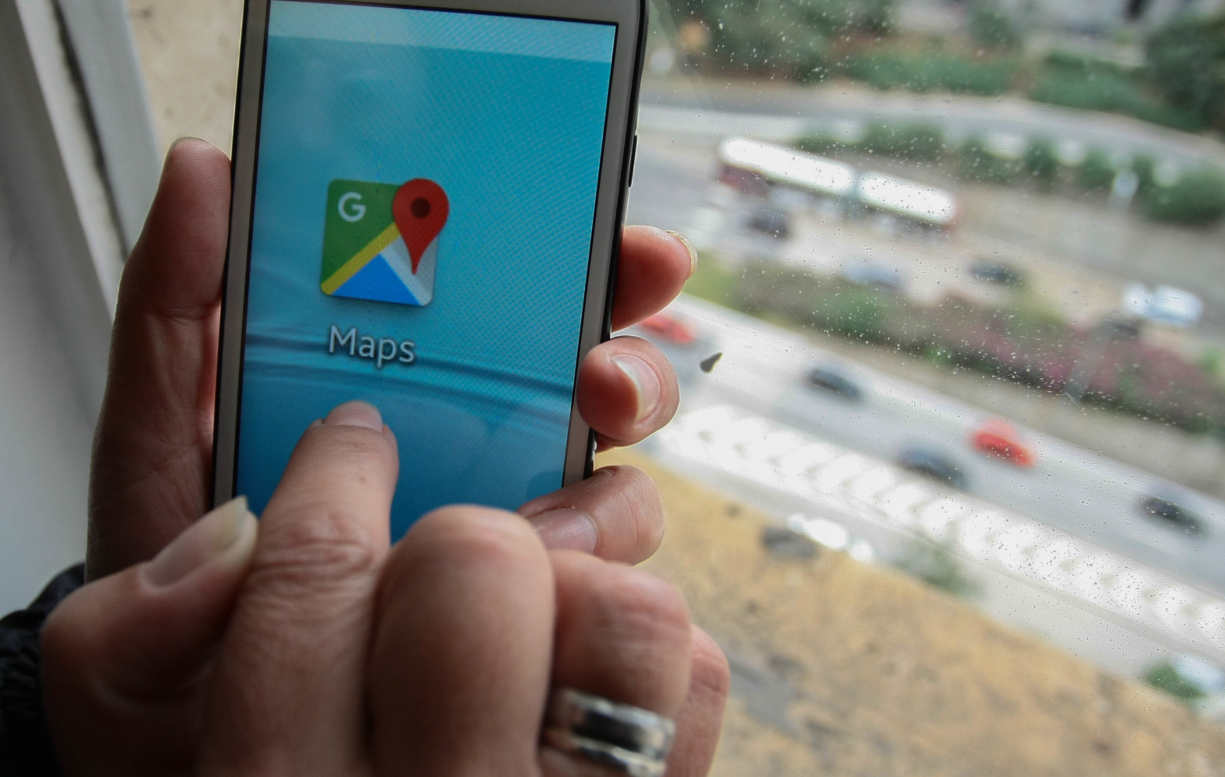 Google地圖方便好用，卻也在暗中儲存了大量個資。（東方IC）