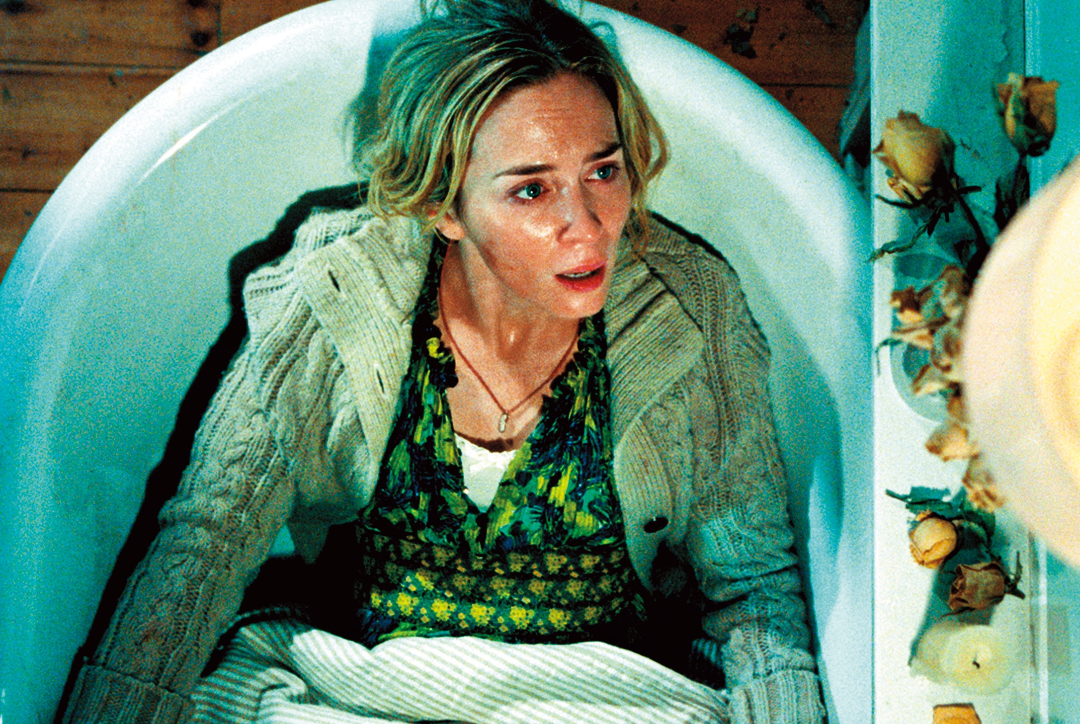 艾蜜莉布朗在生完第二胎後，對於片中母親不顧一切對抗怪物、保護家人，感同身受。