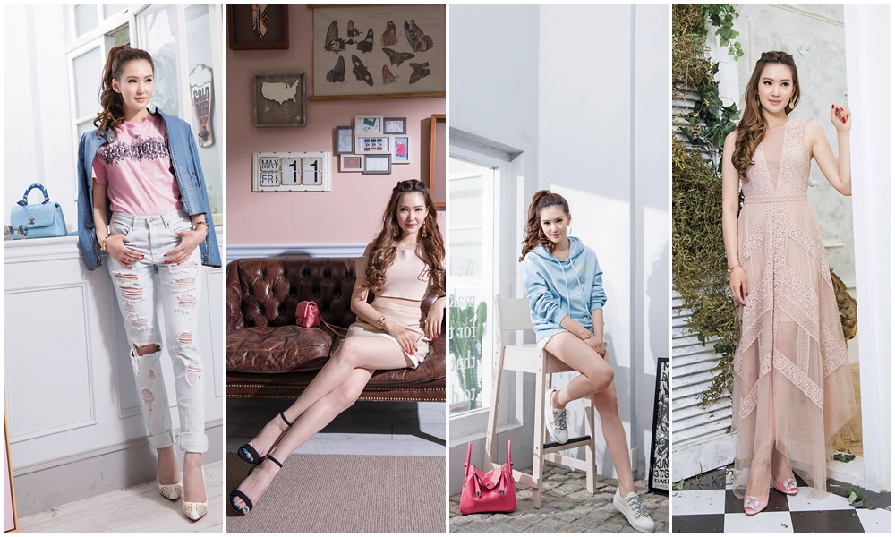 孫婕柔是新生代的名媛,從小生長在富裕家庭,但她卻透露自己不是很愛買衣服。