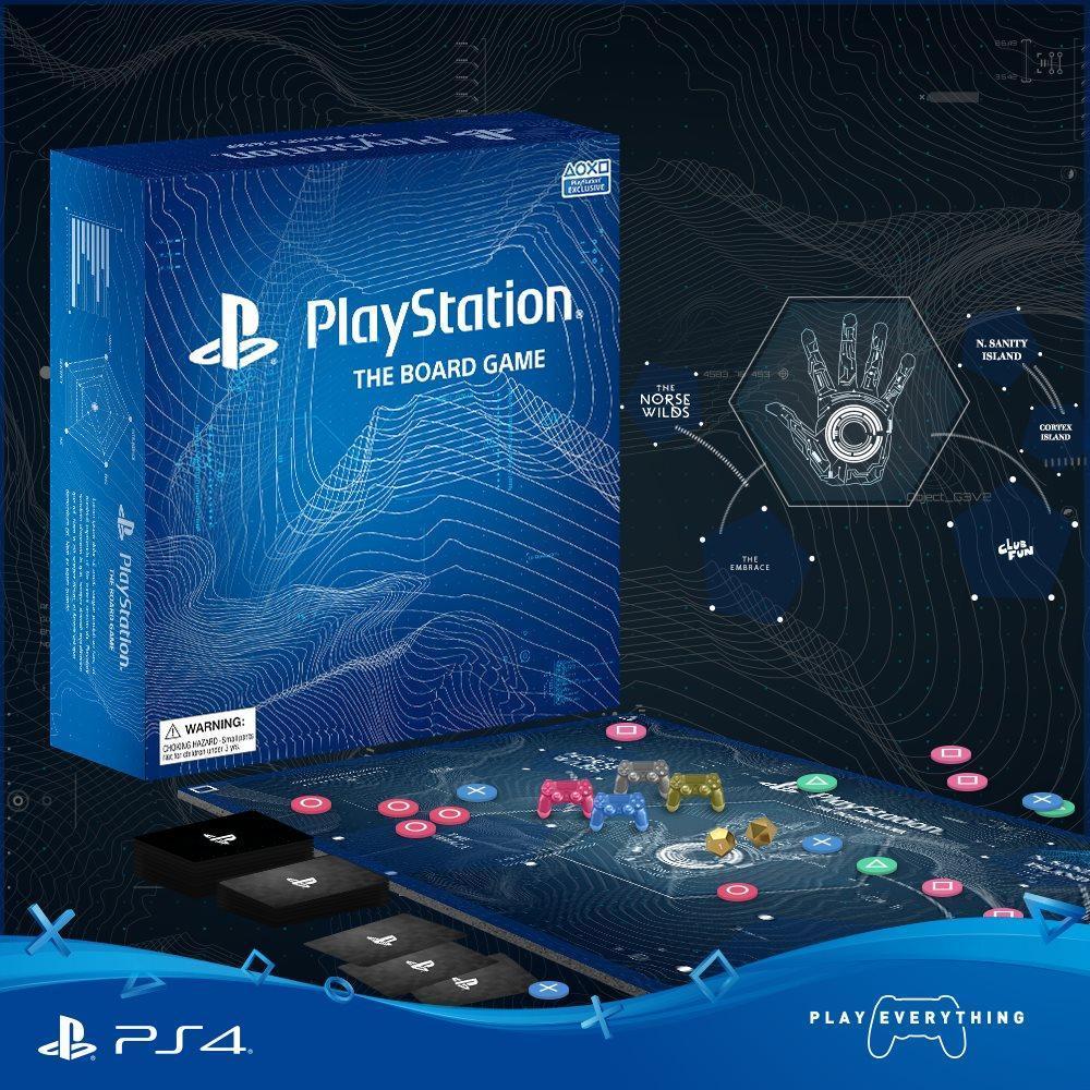 PlayStation 也要推出桌遊囉!(圖片來源:官方社群網頁截圖)