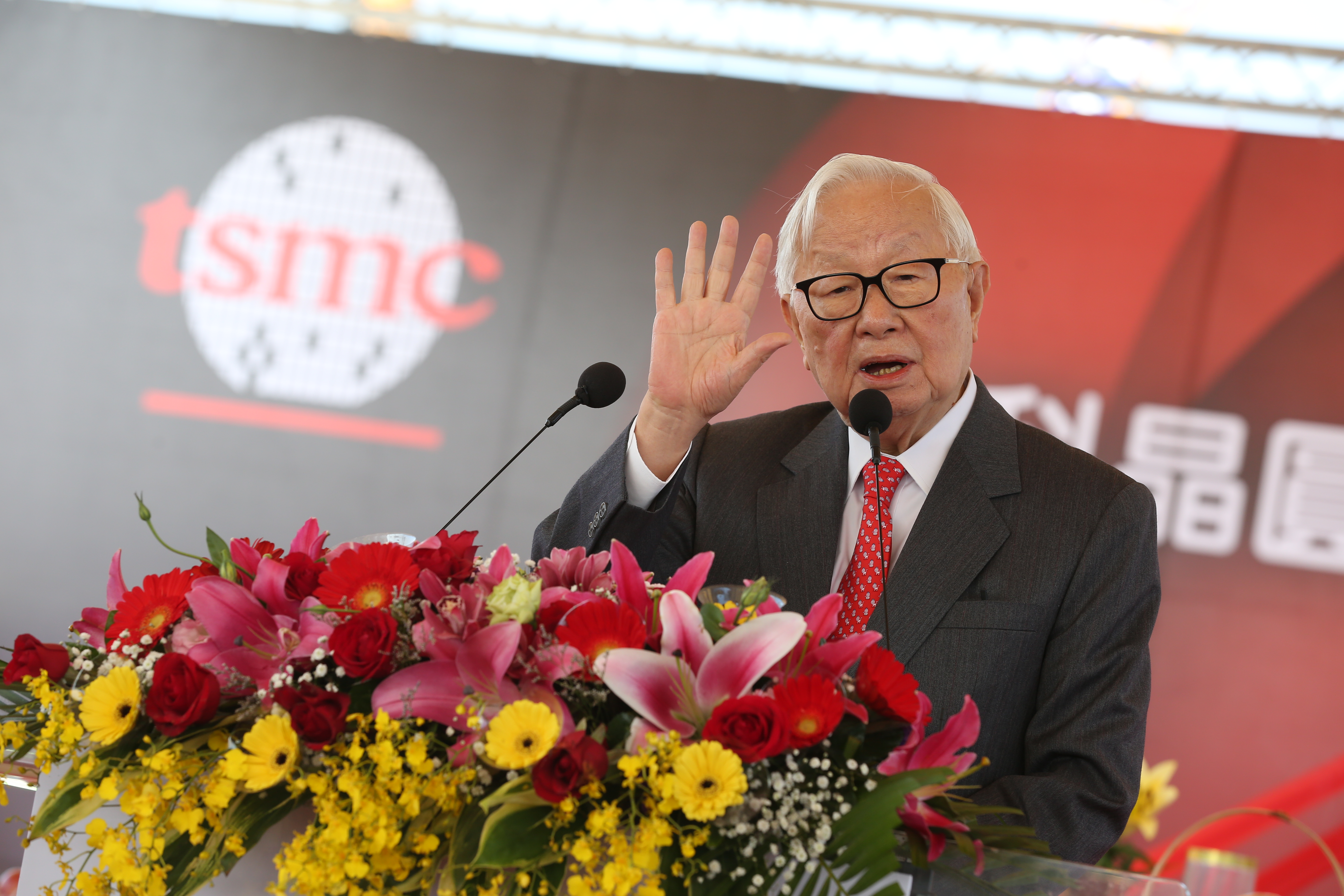 台積電指赴陸掛牌傳言為無稽之談，圖為台積電董事長張忠謀。