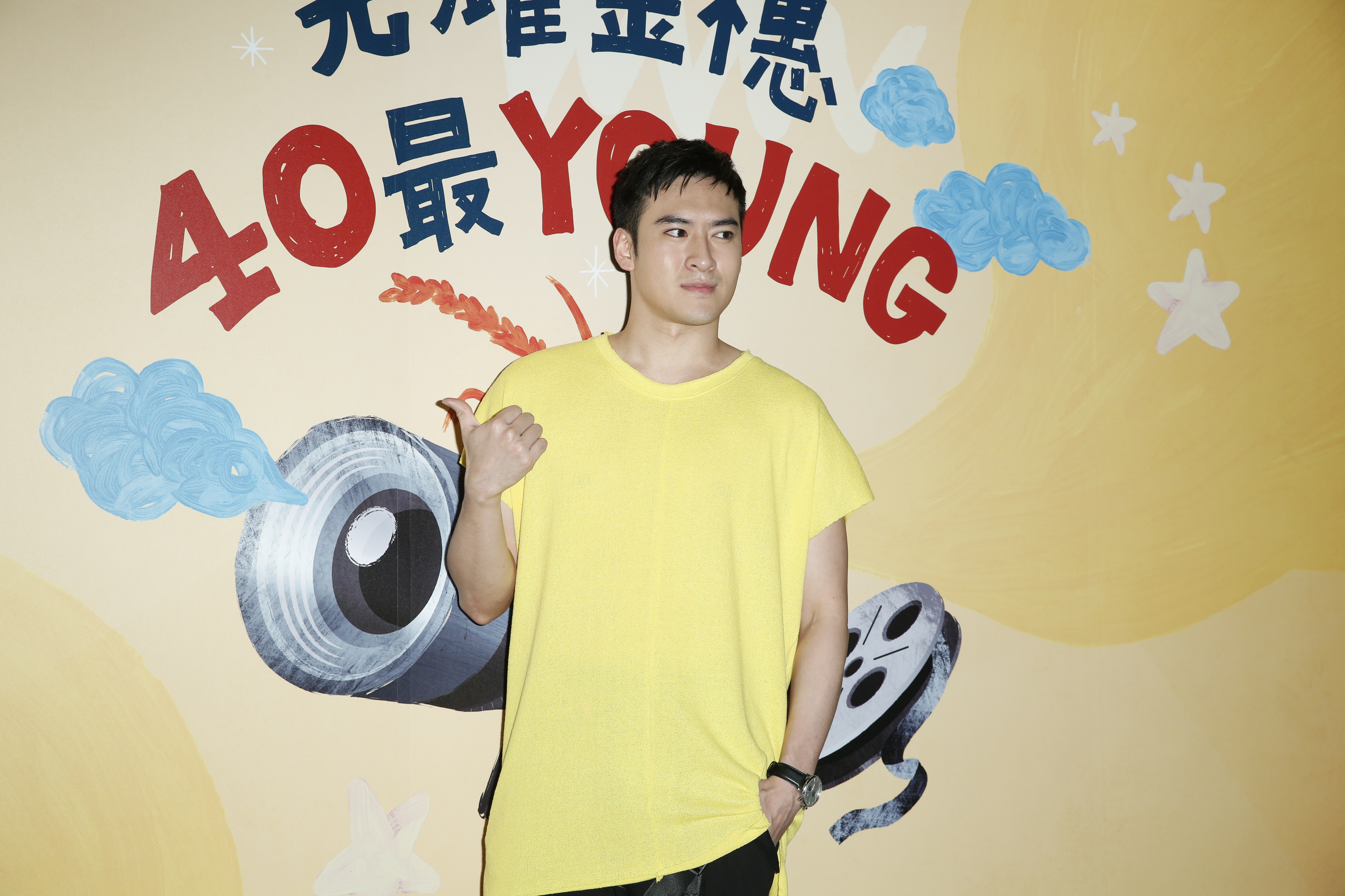 沈建宏在片中演出妥瑞兒阿青,承認自己以前被言語霸凌。