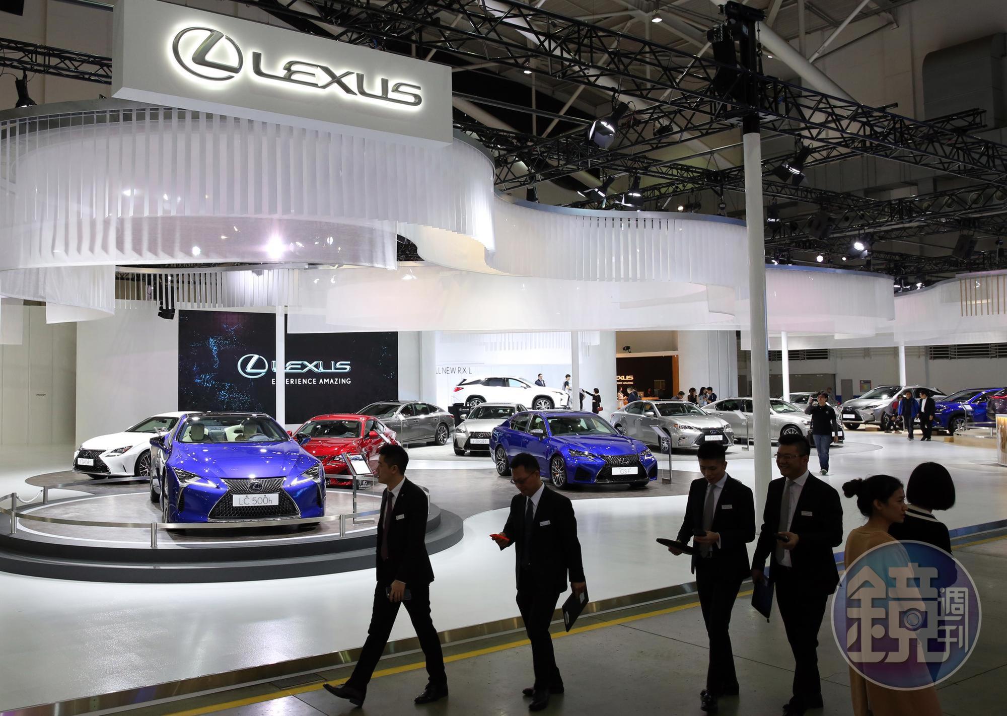 3月車市和泰車代理的Lexus表現最佳，光NX車系就還有800張訂單待消化。
