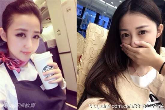 Luna外型佼好，紅到被網媒報導。翻攝自Luna_xuany微博