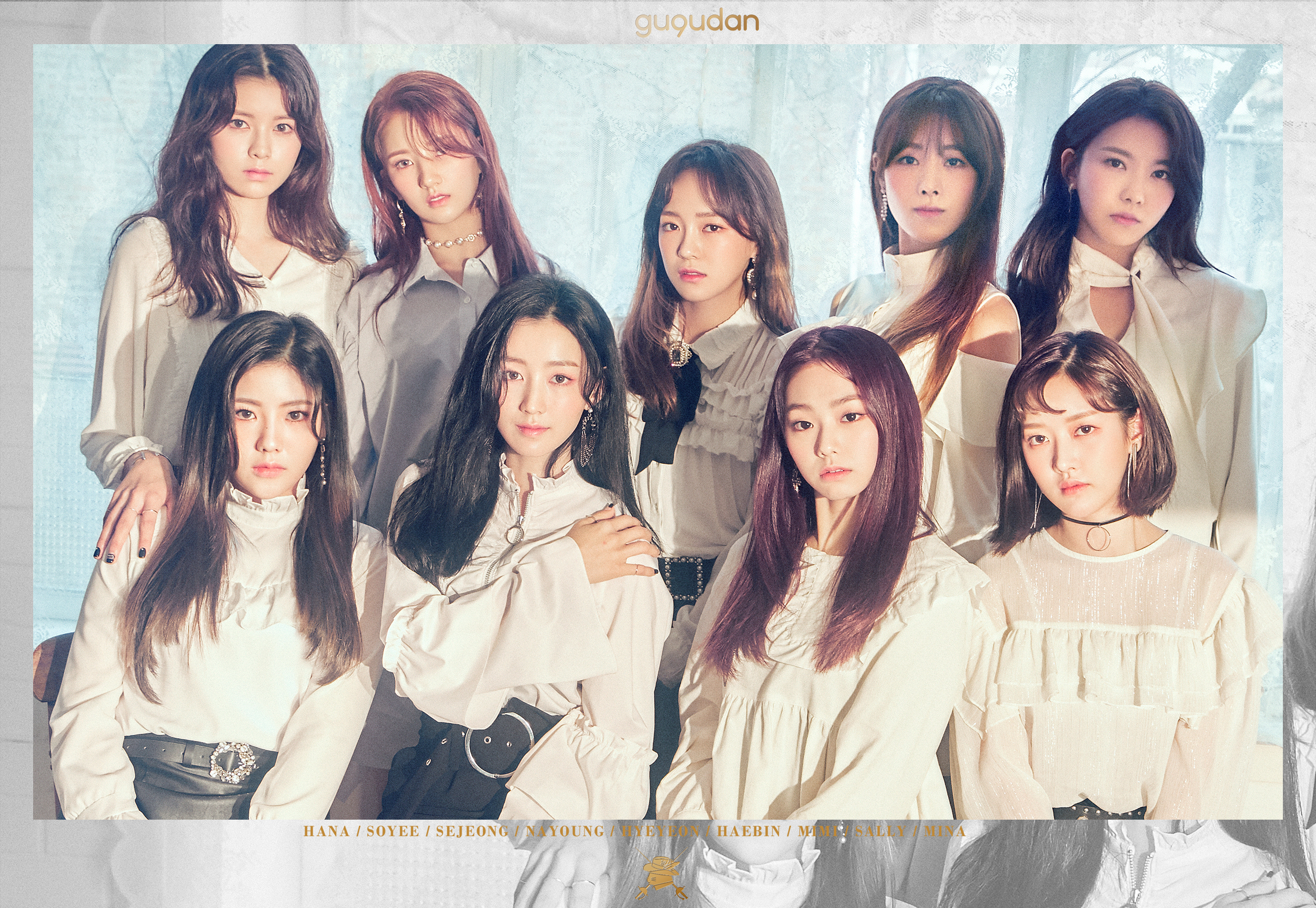 韓國九人女團Gugudan將於5月6日來台舉辦「2018 Gu9udan 1st ASIA TOUR : LIVE SHOW in TAIPEI」。(華貴娛樂提供)