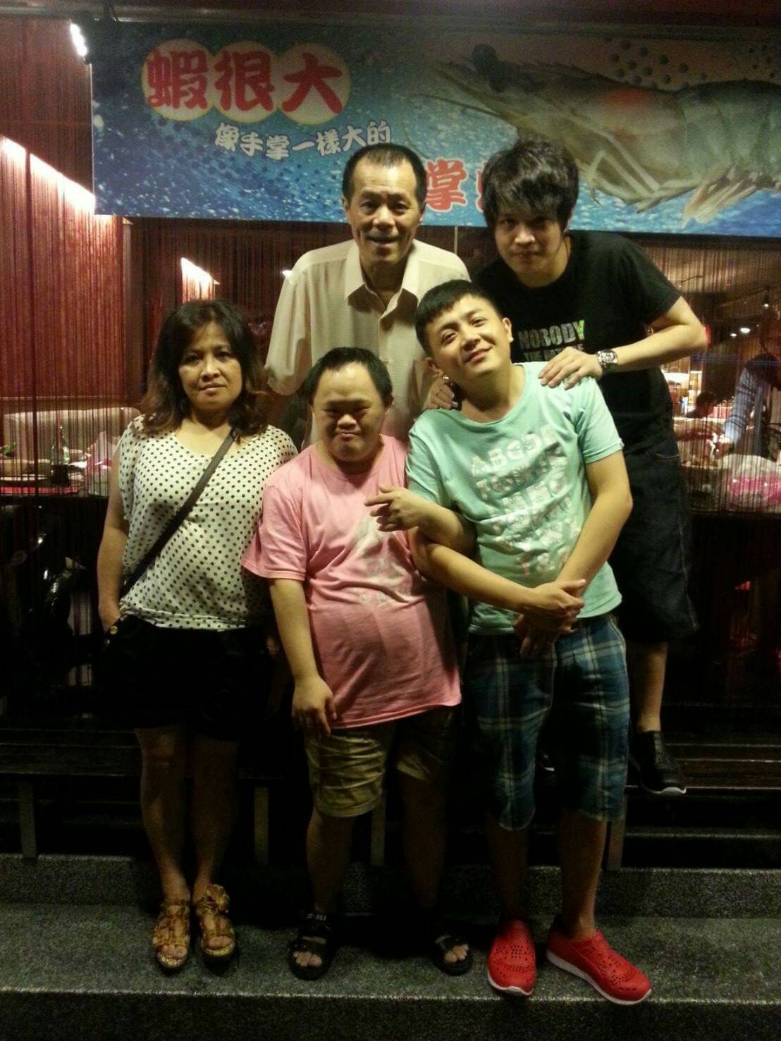高盟傑曾經以弟弟為題材,探討唐氏症患者的世界。(高盟傑提供)
