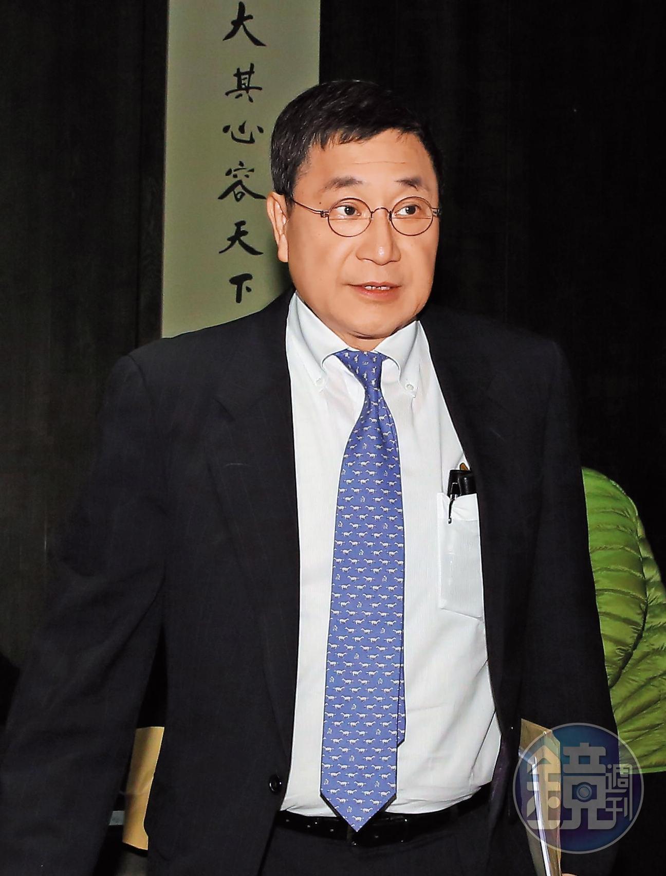 辜家三女婿張安平（圖）接任台泥董事長後，曾接獲胡其龍的小三投訴，希望他出面協調。