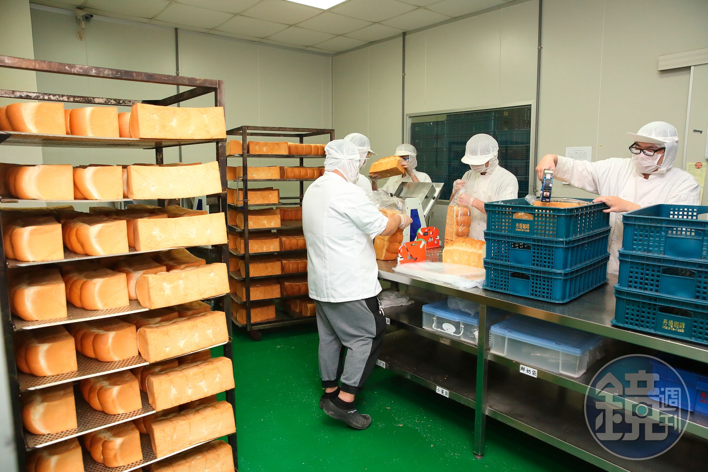 基於對食品安全的掌控度，丹堤6年前在桃園龜山成立中央烘焙工廠。