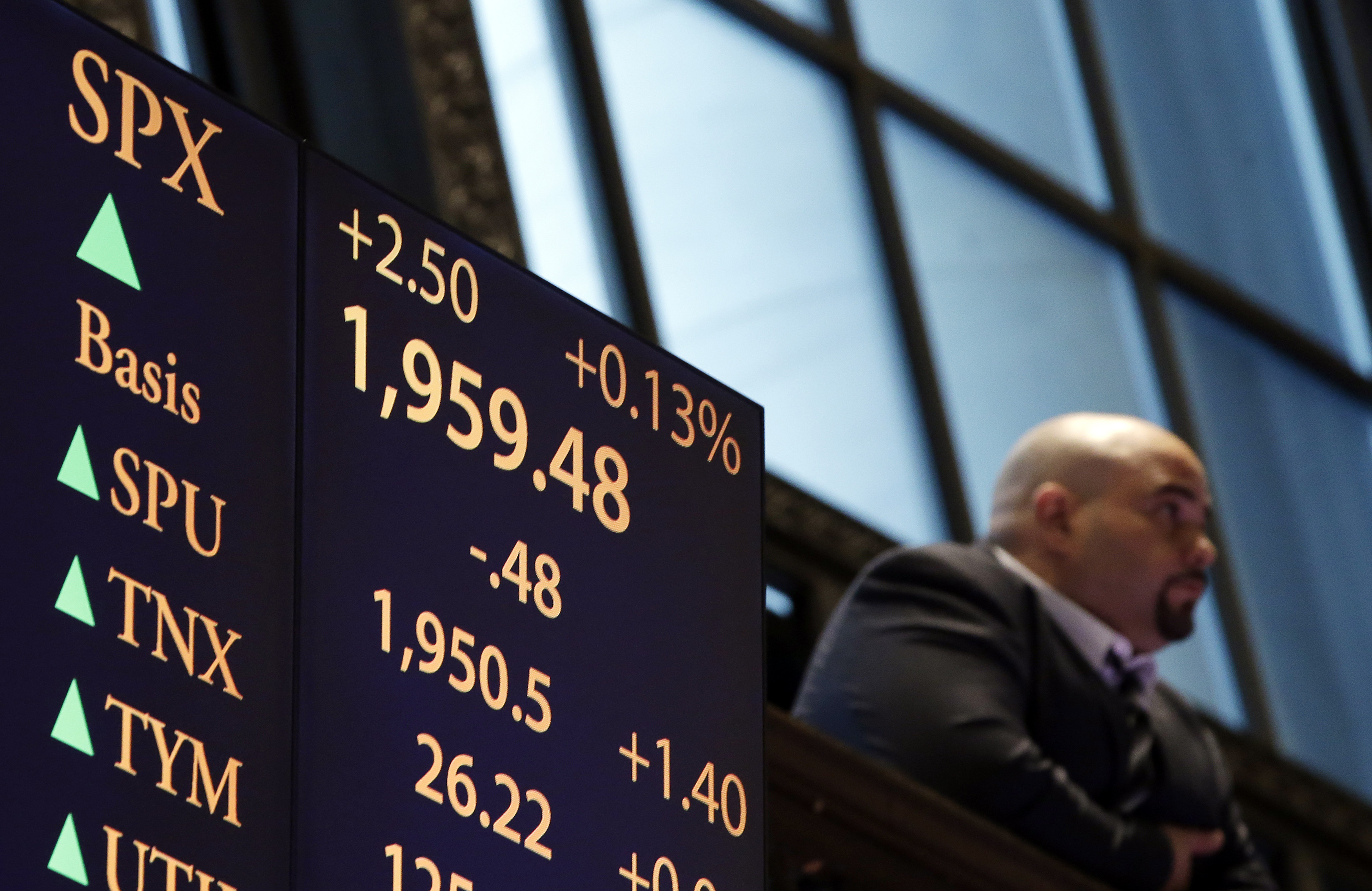 標普500指數以美國市值前500大公司編製而成，相對道瓊的30檔成分股，較為客觀。（東方IC）