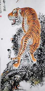 胡遠月曾經舉辦個人畫展，在中國更被稱為「生命鬥士」，畫作也數度得獎。（翻攝網路）