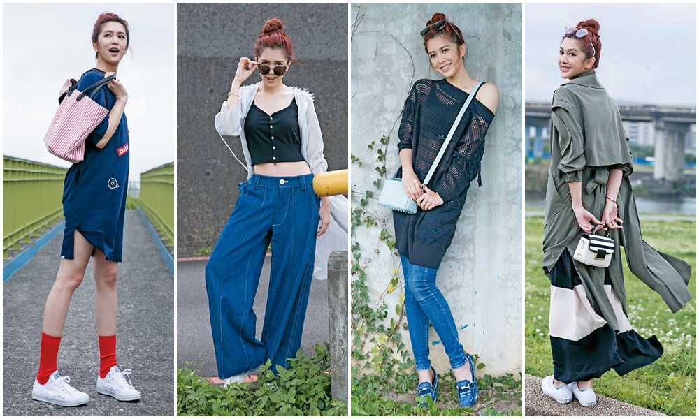 劉奕兒穿搭最講求簡單、功能性、百搭這三大要素。