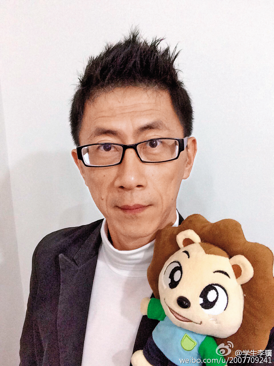 李驥從紅極一時的優克李林轉戰到資訊業。（翻攝自李驥微博）