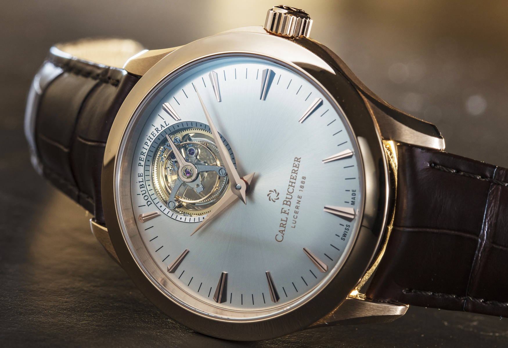 【Baselworld 2018】細節見專注！CARL F.BUCHERER  Manero Tourbillon DoublePeripheral