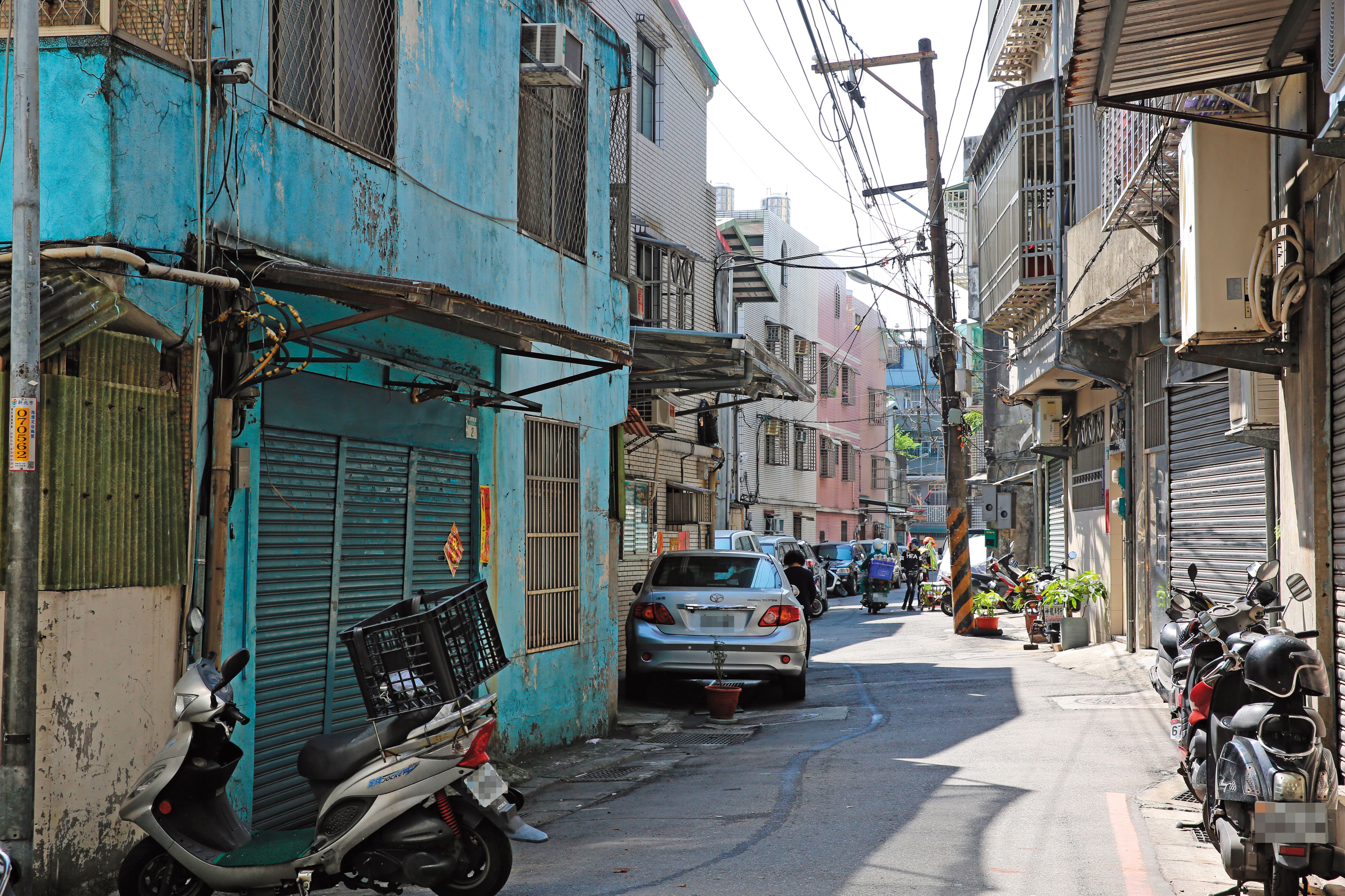 大台北之狼挑選在中和一帶的老舊公寓作案。(此非出事地點)
