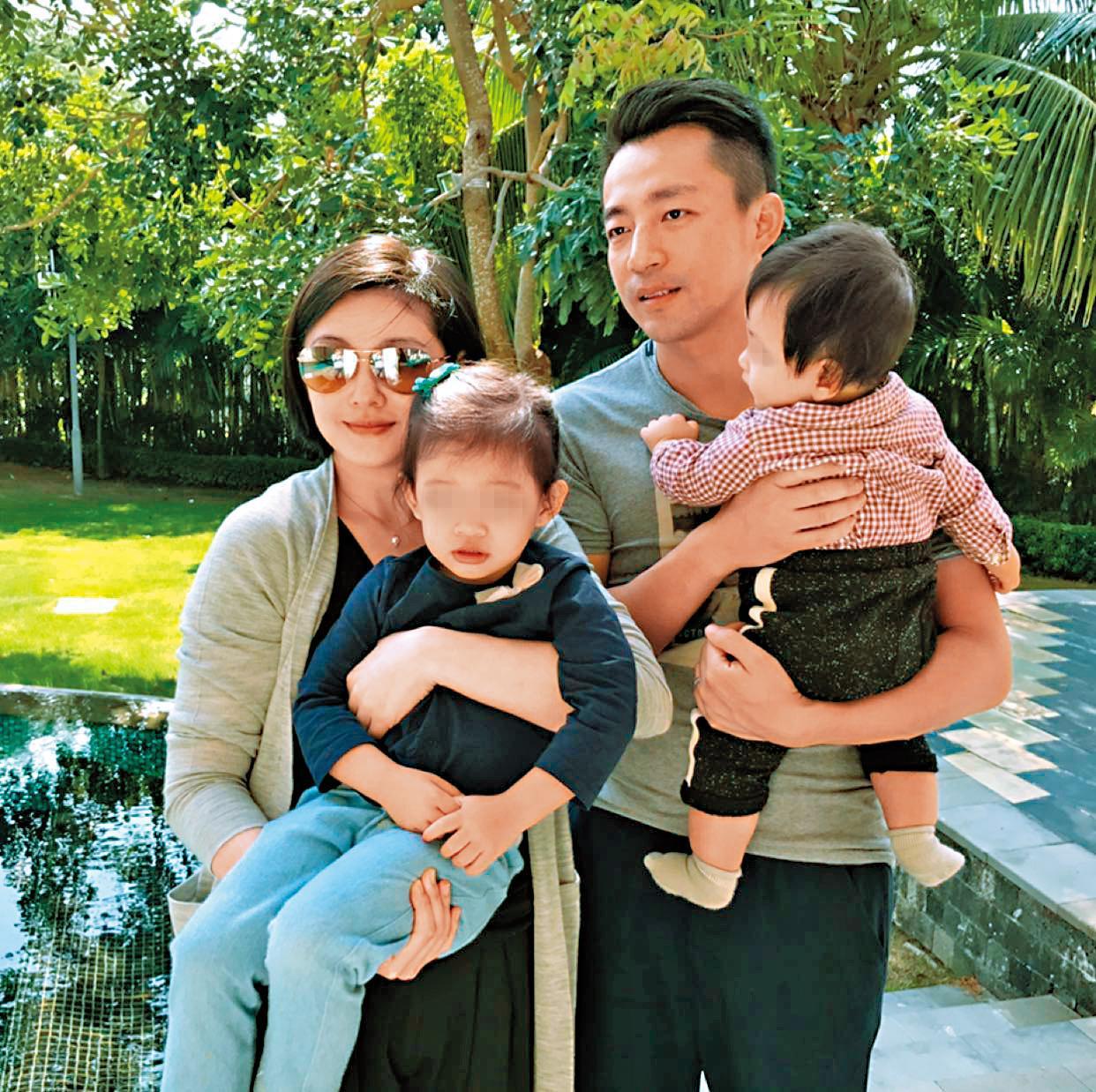 大S和汪小菲結婚8年，育有1子1女，家庭生活美滿。（翻攝自汪小菲微博）