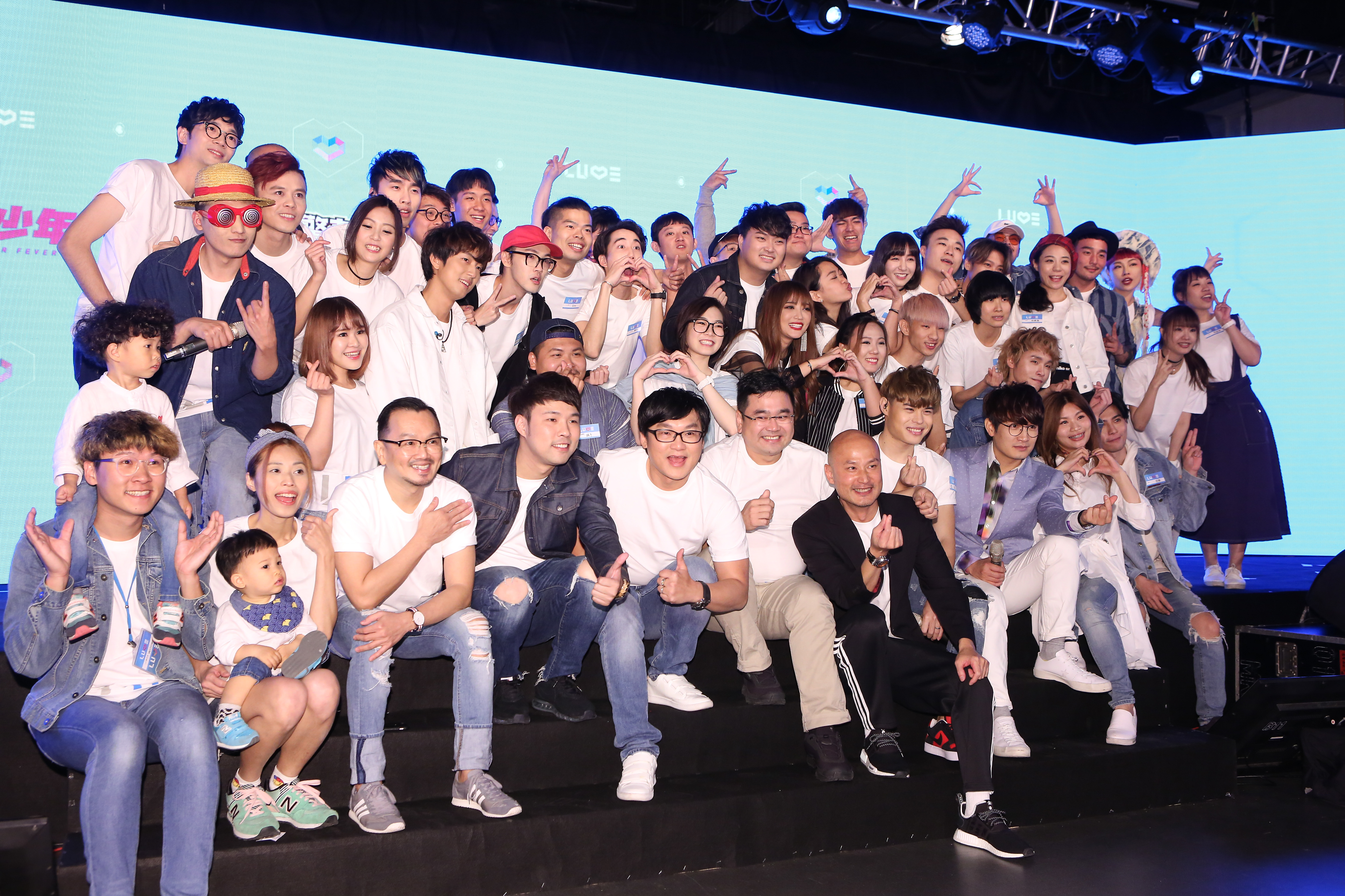 LUVE APP集合多位台灣網路創作者，你認得多少位呢？