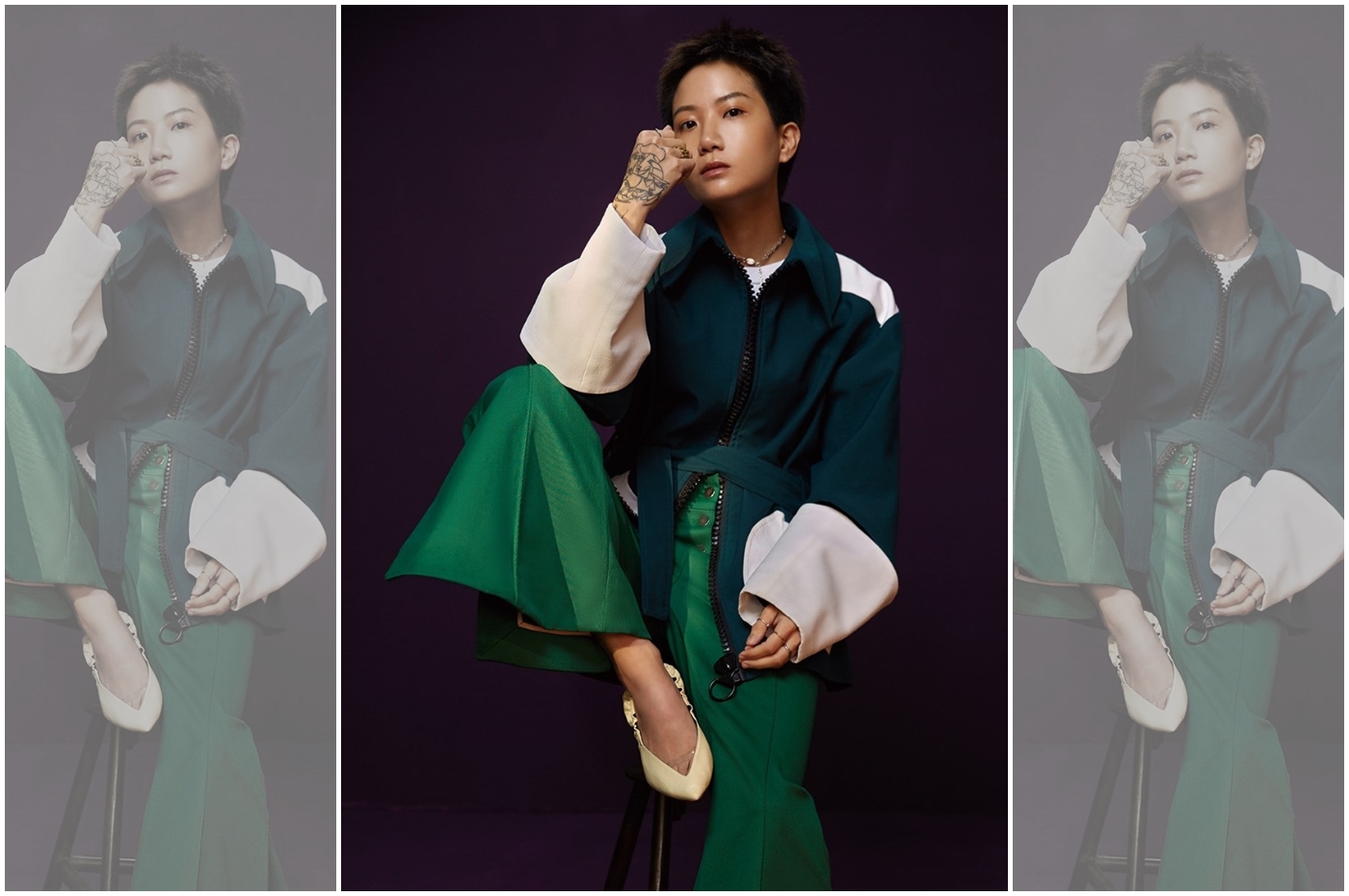 盧凱彤登《LEZS》封面，13歲開始愛女生。（《LEZS》提供）