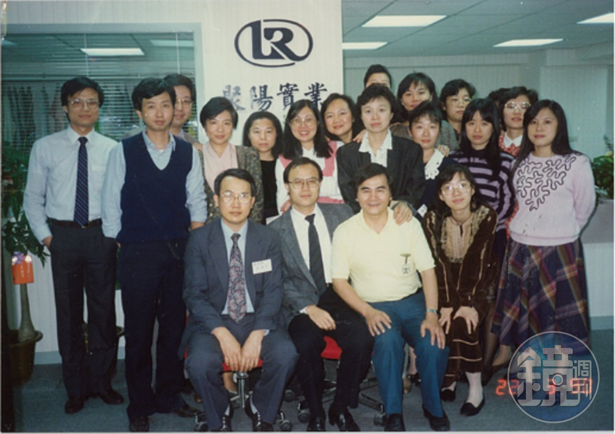 1990年，周理平和十幾位德式馬企業的老同事創立聚陽。（聚陽提供）