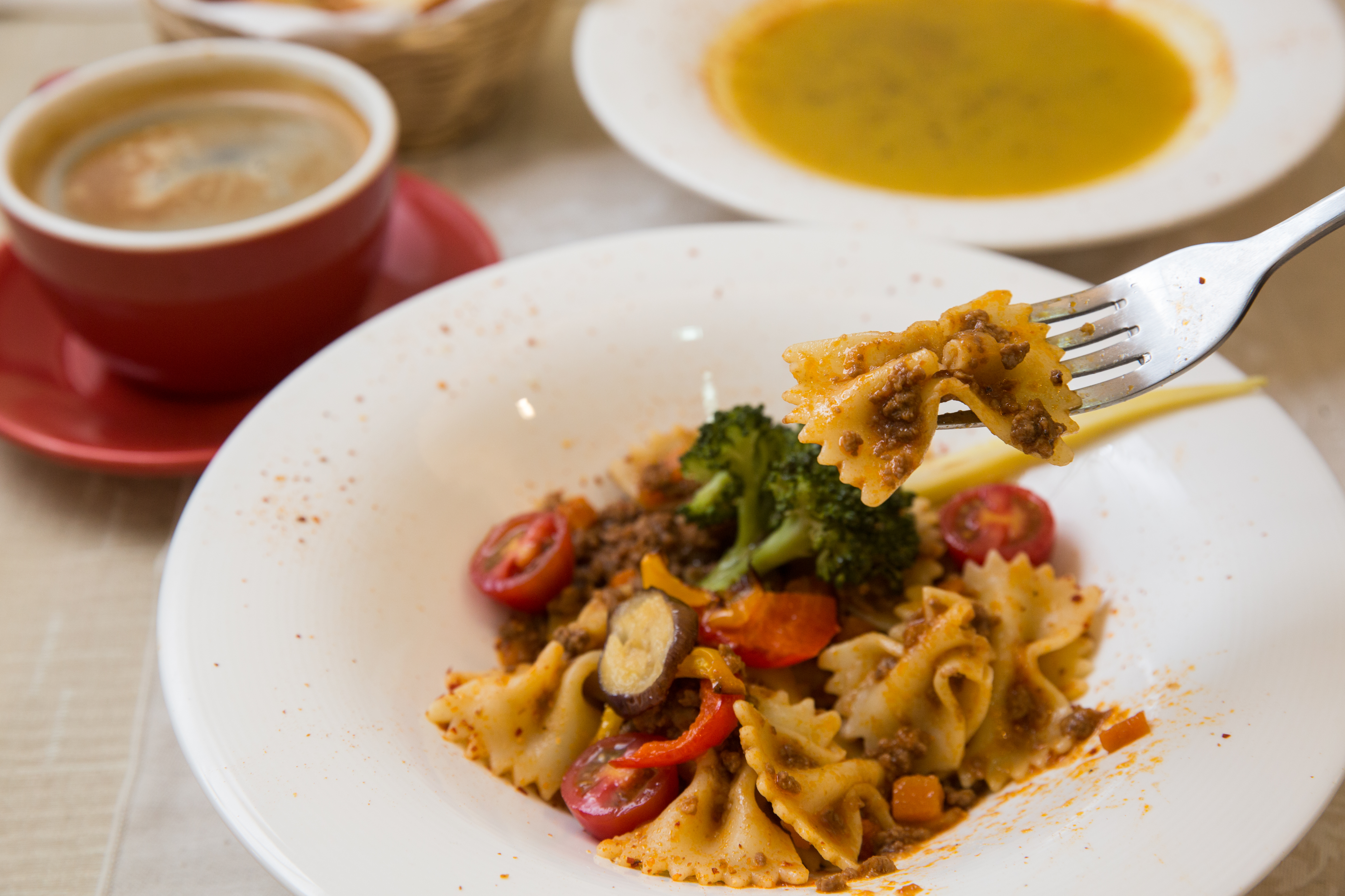 法式肉醬麵是法魔坊的招牌套餐之一。（380元／套）