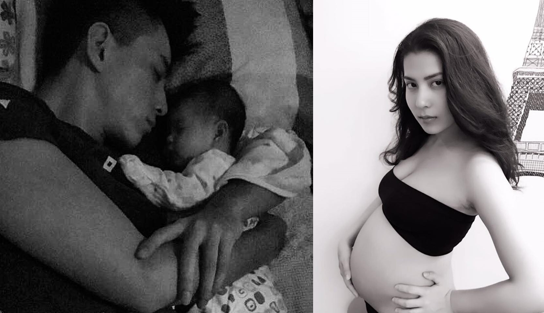 林柏叡跟雷婕熙雙雙發文，力持「和平分手」論調，而且共同監護女兒。（翻攝林柏叡、雷婕熙臉書）