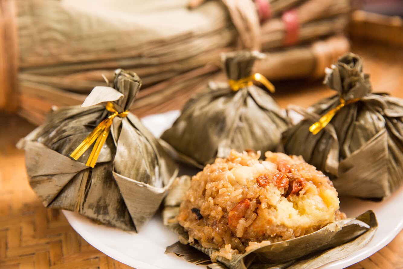 大三元酒樓的干貝蓮香粽滋味迷人，連張忠謀的夫人都會派司機專程來買。（65元/顆）