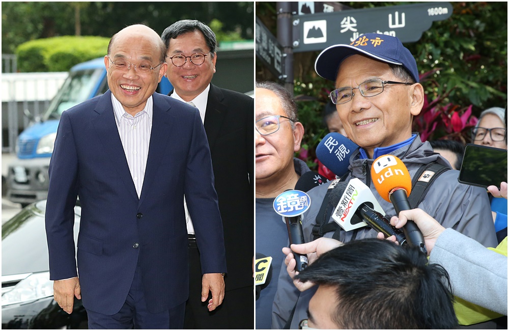 據轉述，蘇貞昌與游錫堃相談甚歡，通話時間約7、8分鐘。