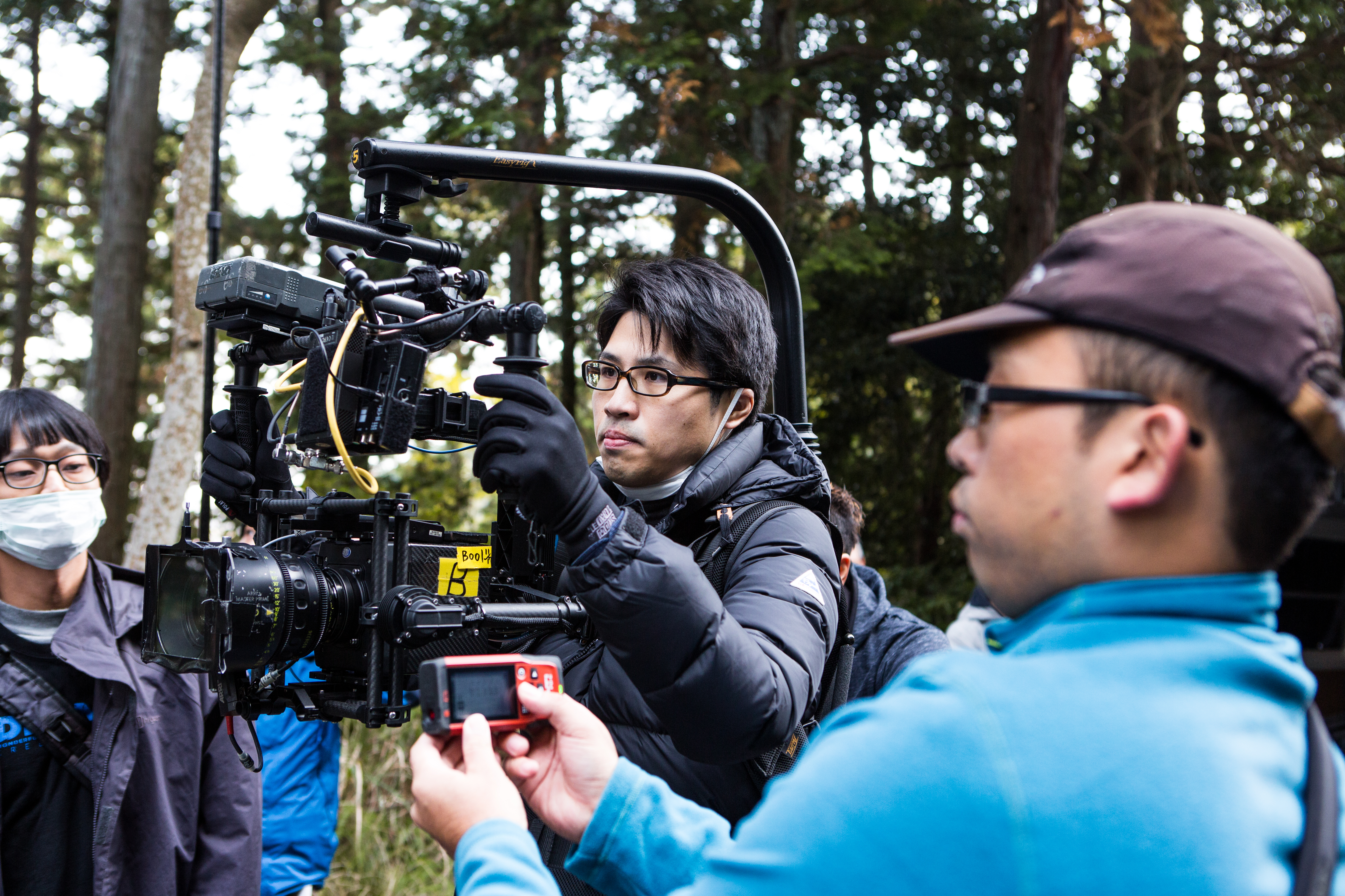 陳鈺杰在《盛情款待》中身兼製片、導演、編劇、攝影、剪輯五種職務。（華映提供）