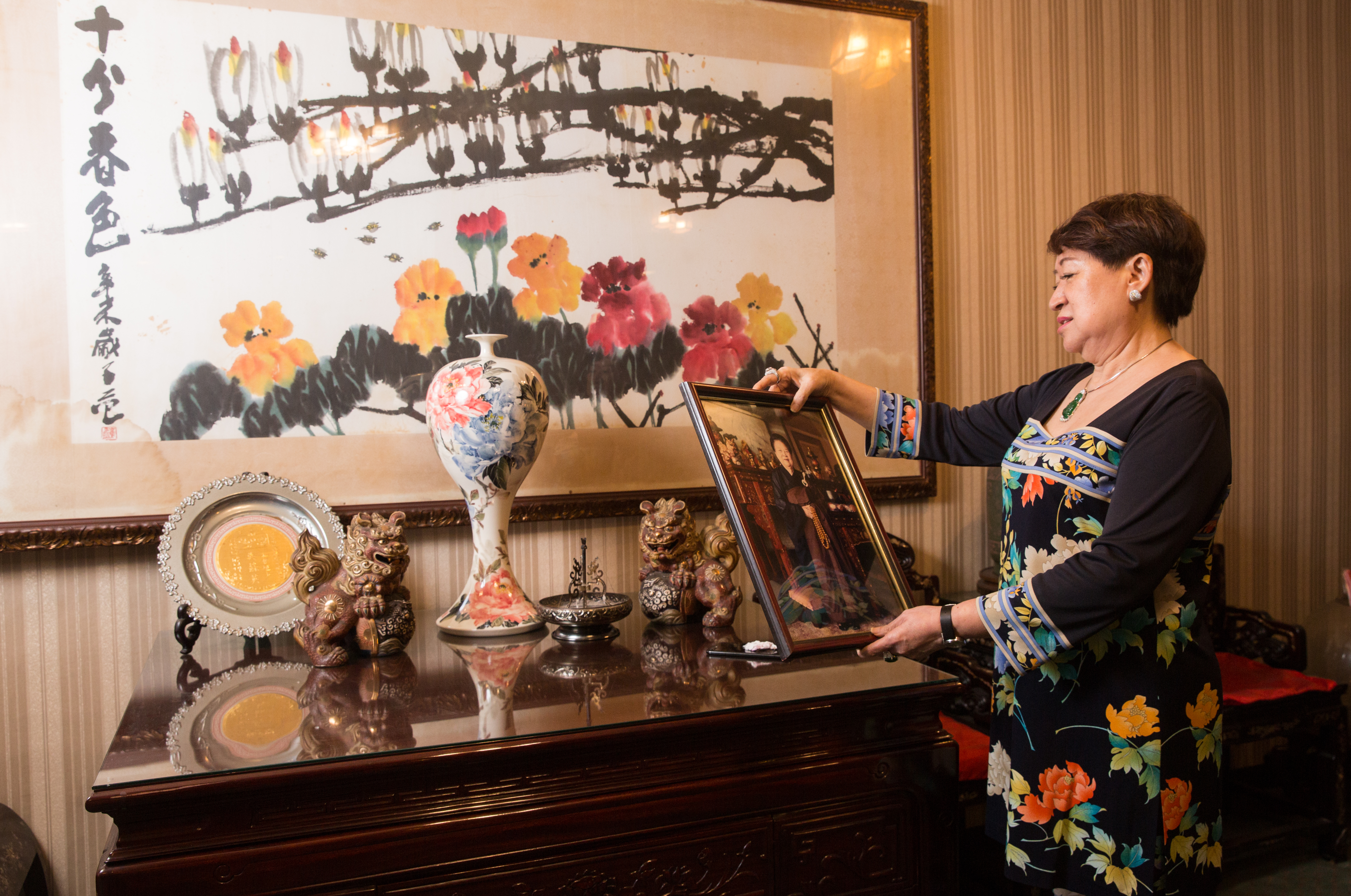 邱靜惠與婆婆朝夕相處48年，許多往事湧上心頭。