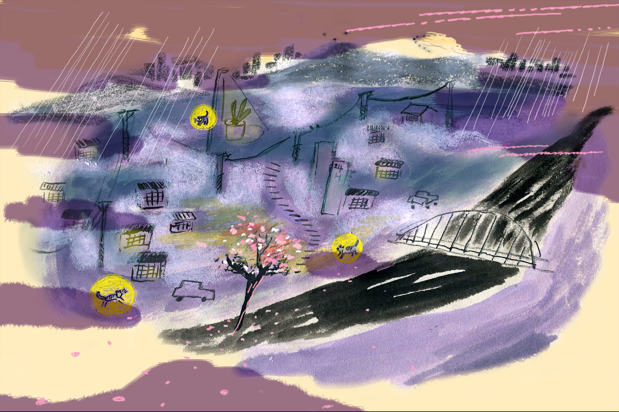 【詩】春天埋霧　隱匿