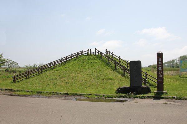 這就是日本最低的「富士山」！（圖片來源：秋田縣大潟村官方部落格）