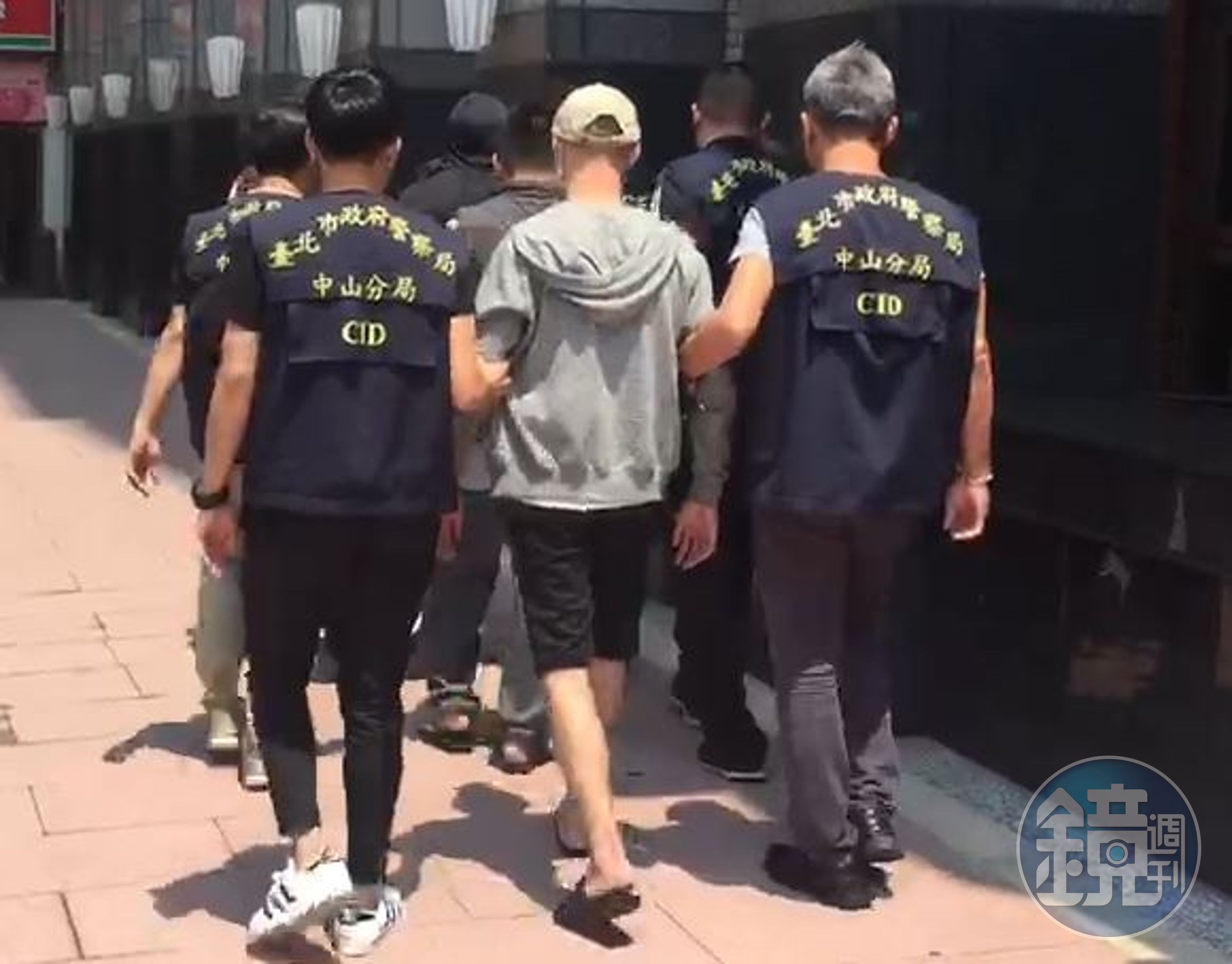 李嫌等3人將陳姓被害人凌虐致死，遭警方逮。（中山分局提供）