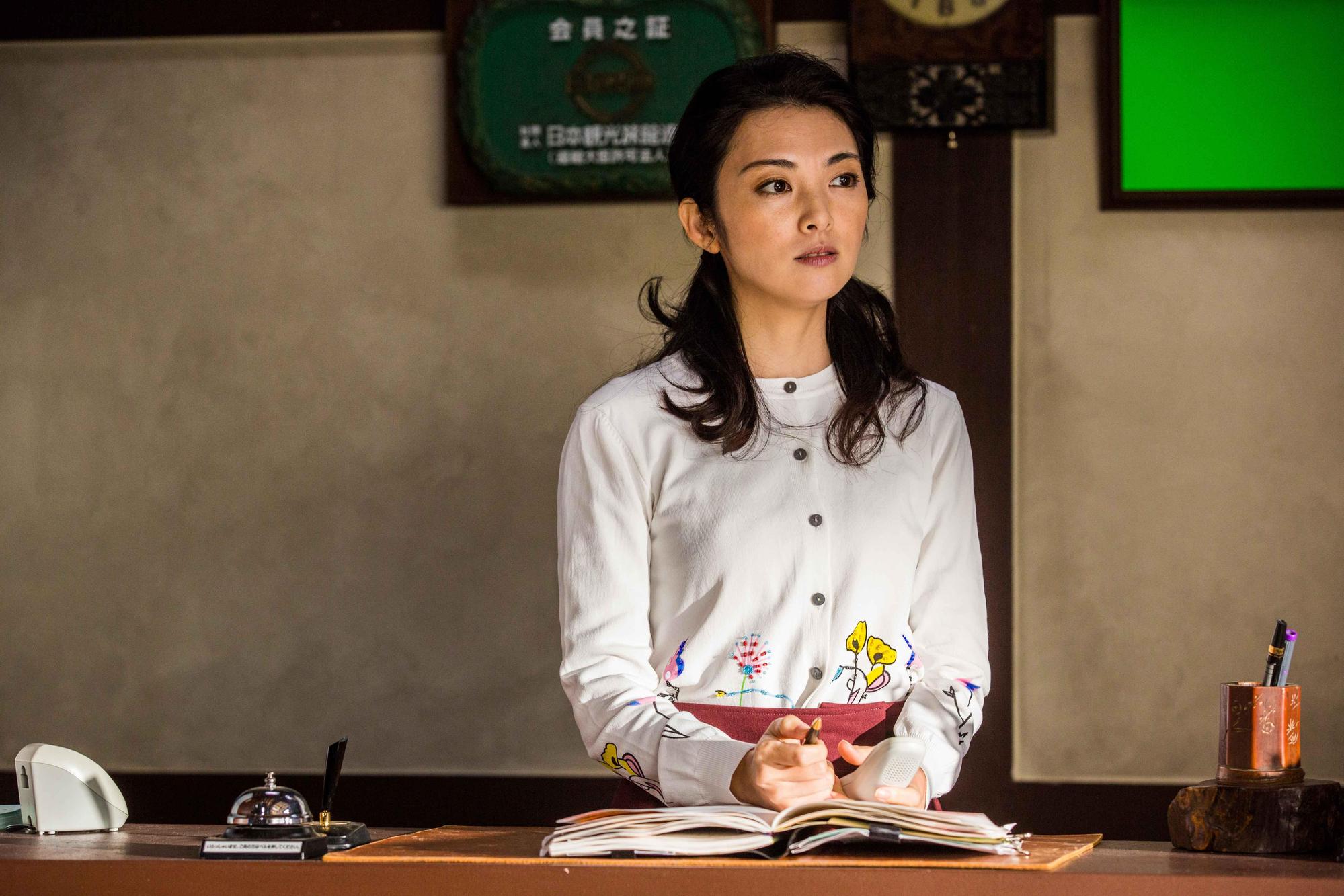 田中麗奈演技出色,片中還有大量中文對白,對她是一大挑戰。(華映提供)