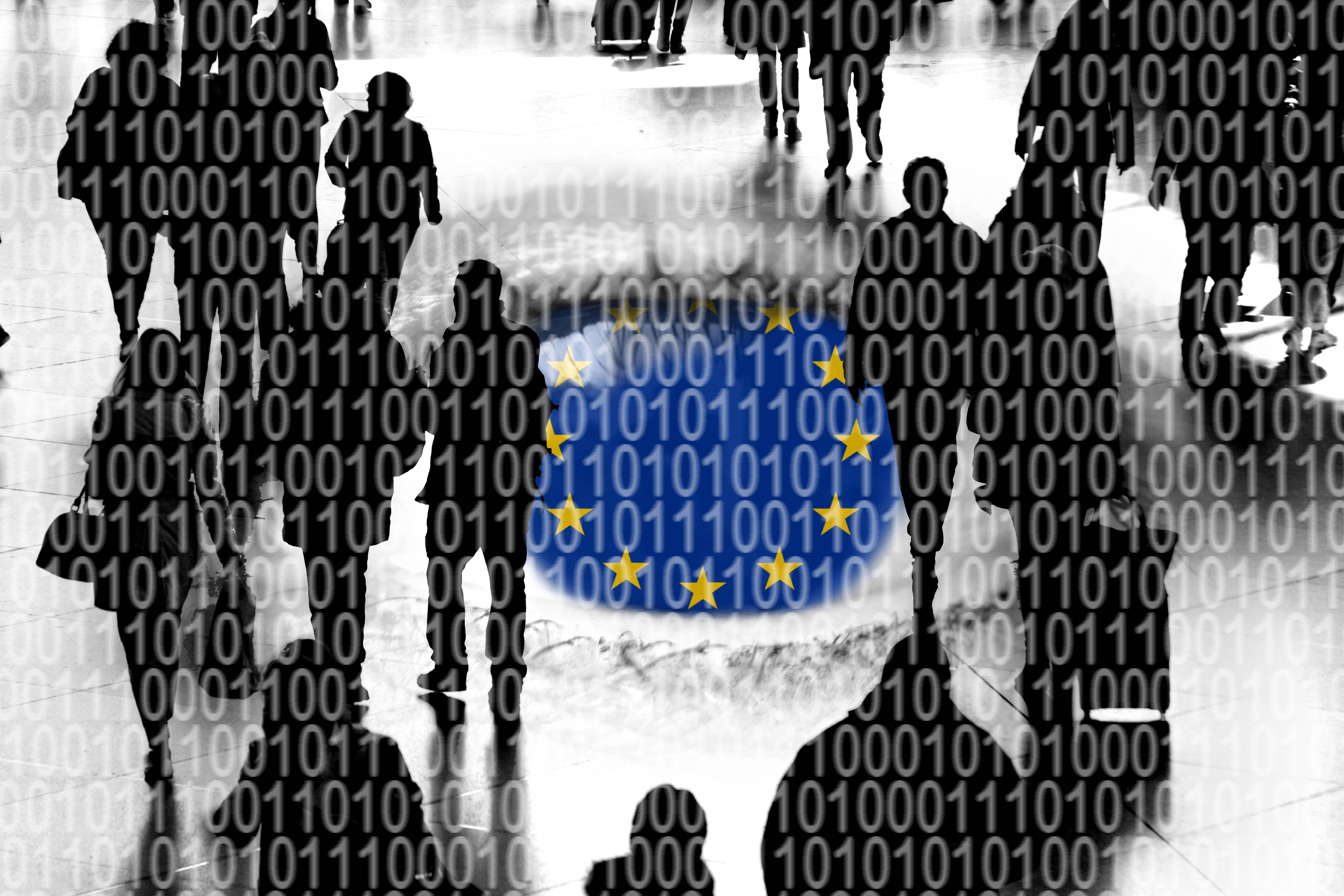 歐盟五月推出新法，企業違反隱私和個資使用將面臨重罰。（東方IC）