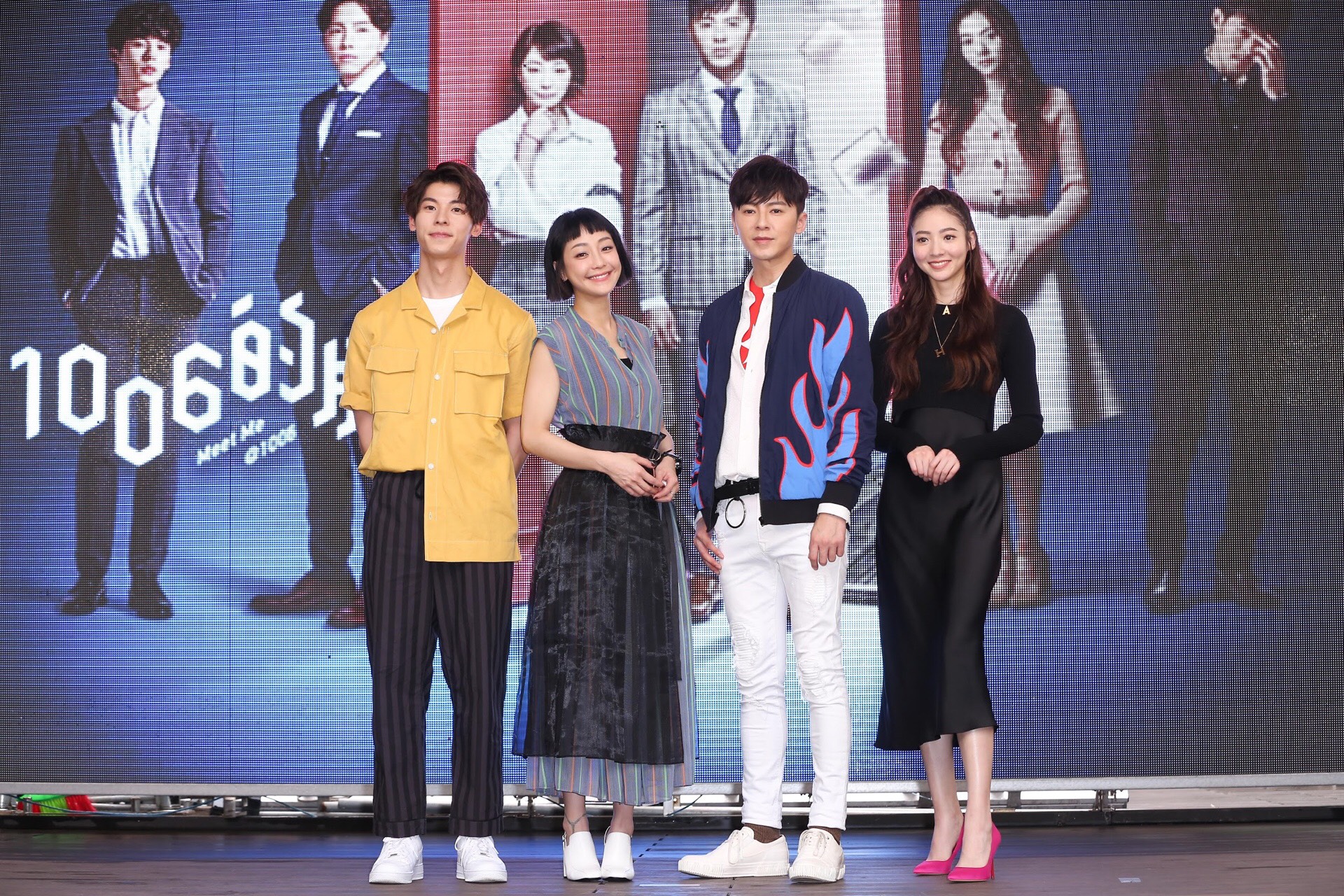 《1006的房客》舉辦粉絲見面會，主要演員李國毅、謝欣穎、許光漢、謝沛恩全都出席。（歐銻銻娛樂提供）