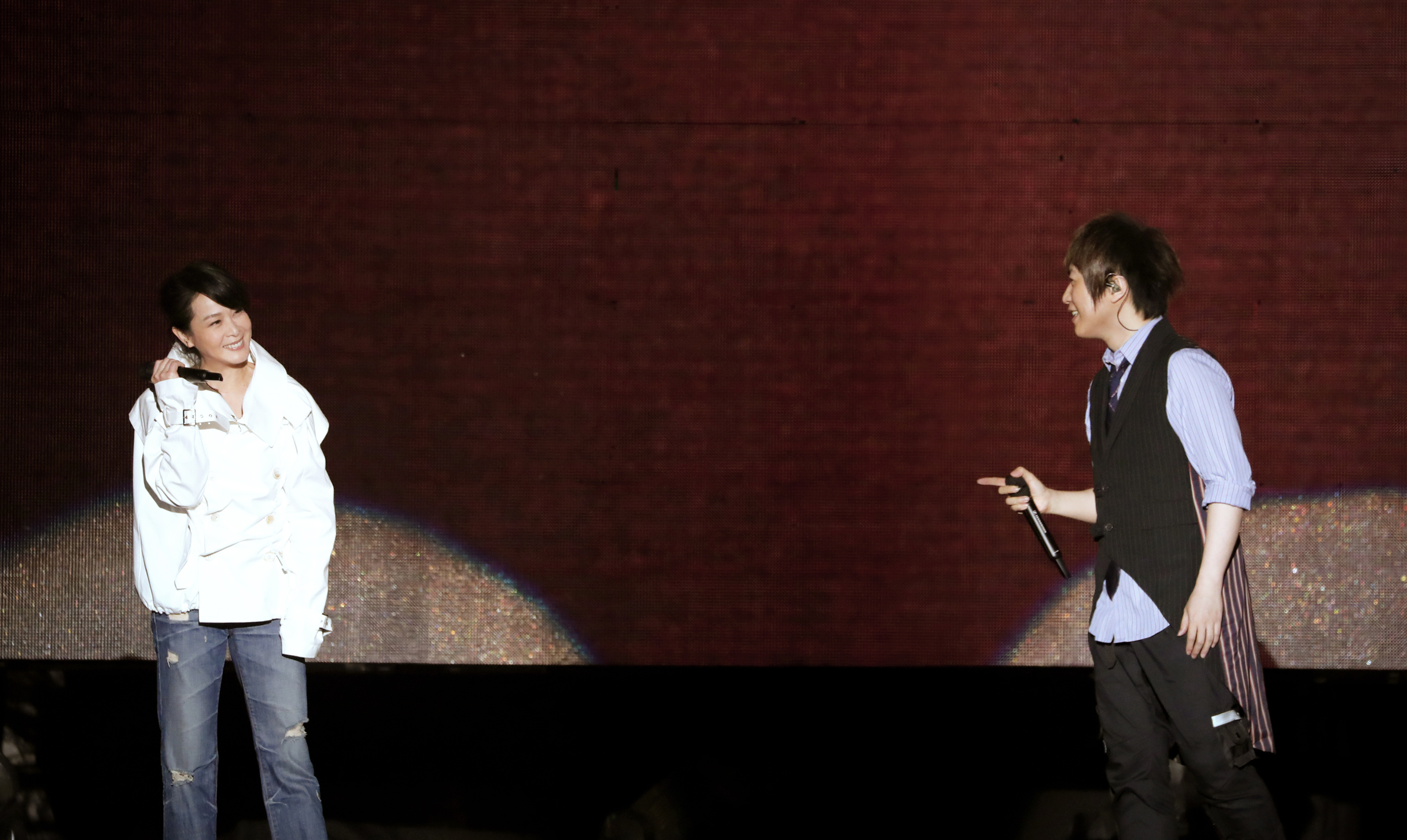 劉若英到五月天演唱會當嘉賓,直呼有回家的感覺。(相信音樂提供)