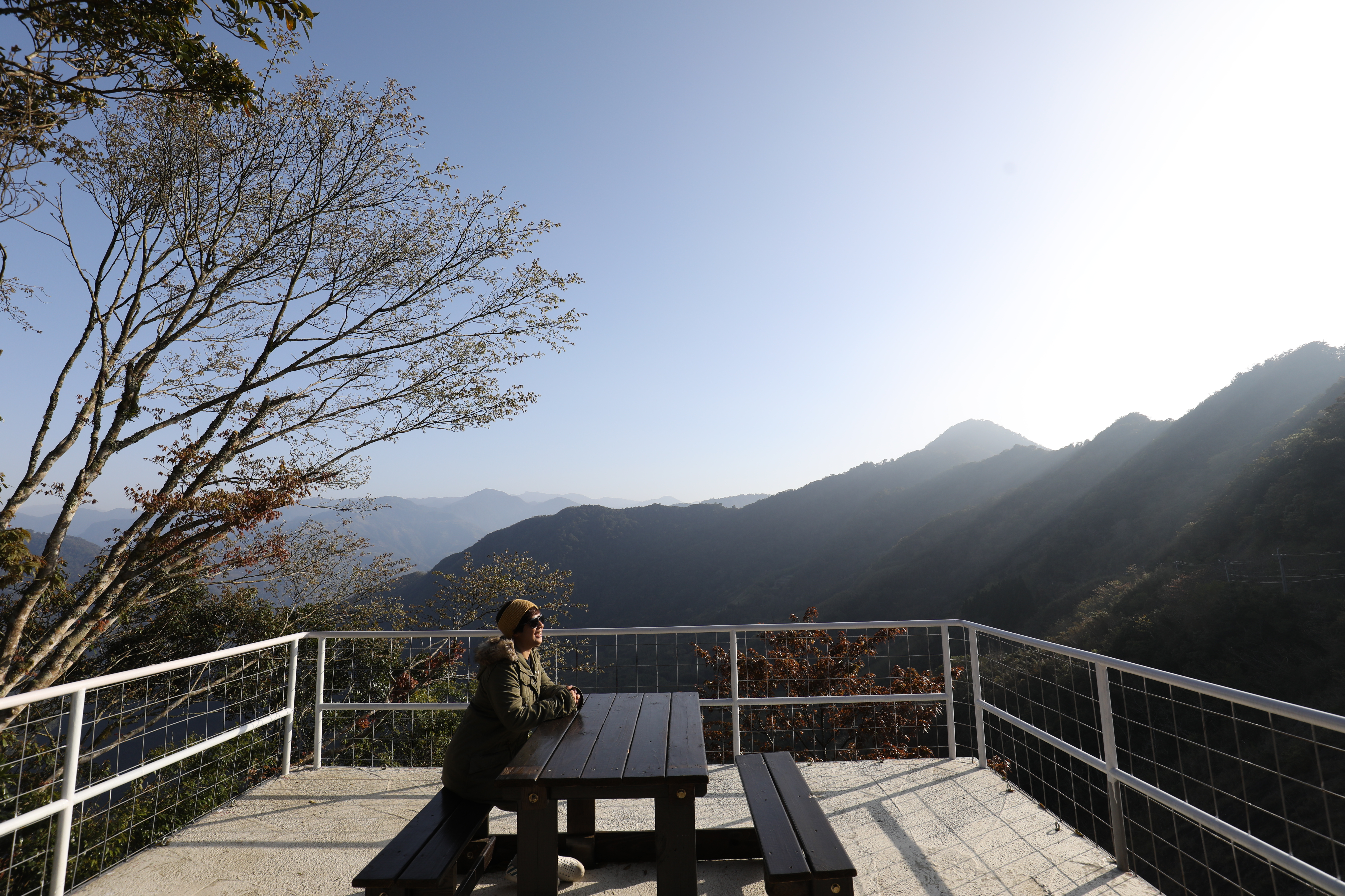 感覺像開在雲端上的民宿，是通往司馬庫斯必經之地，卻沒有太多旅客來訪。